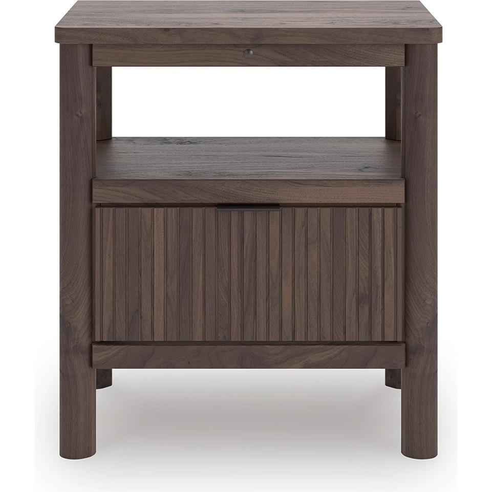  Signature Design by Ashley Pamytta PCB2614-91 One Drawer Night Stand IMAGE 2
