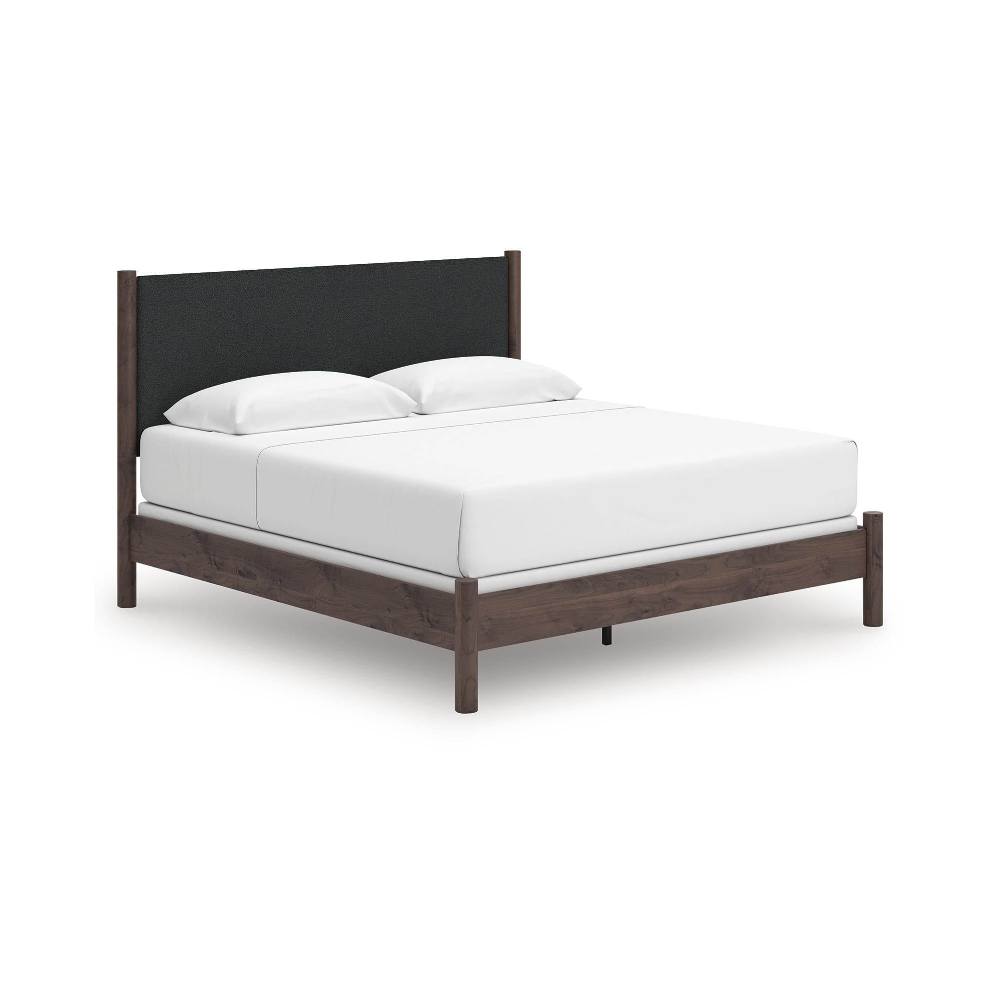  Signature Design by Ashley Pamytta PCB2614B29 King Upholstered Panel Bed IMAGE 1
