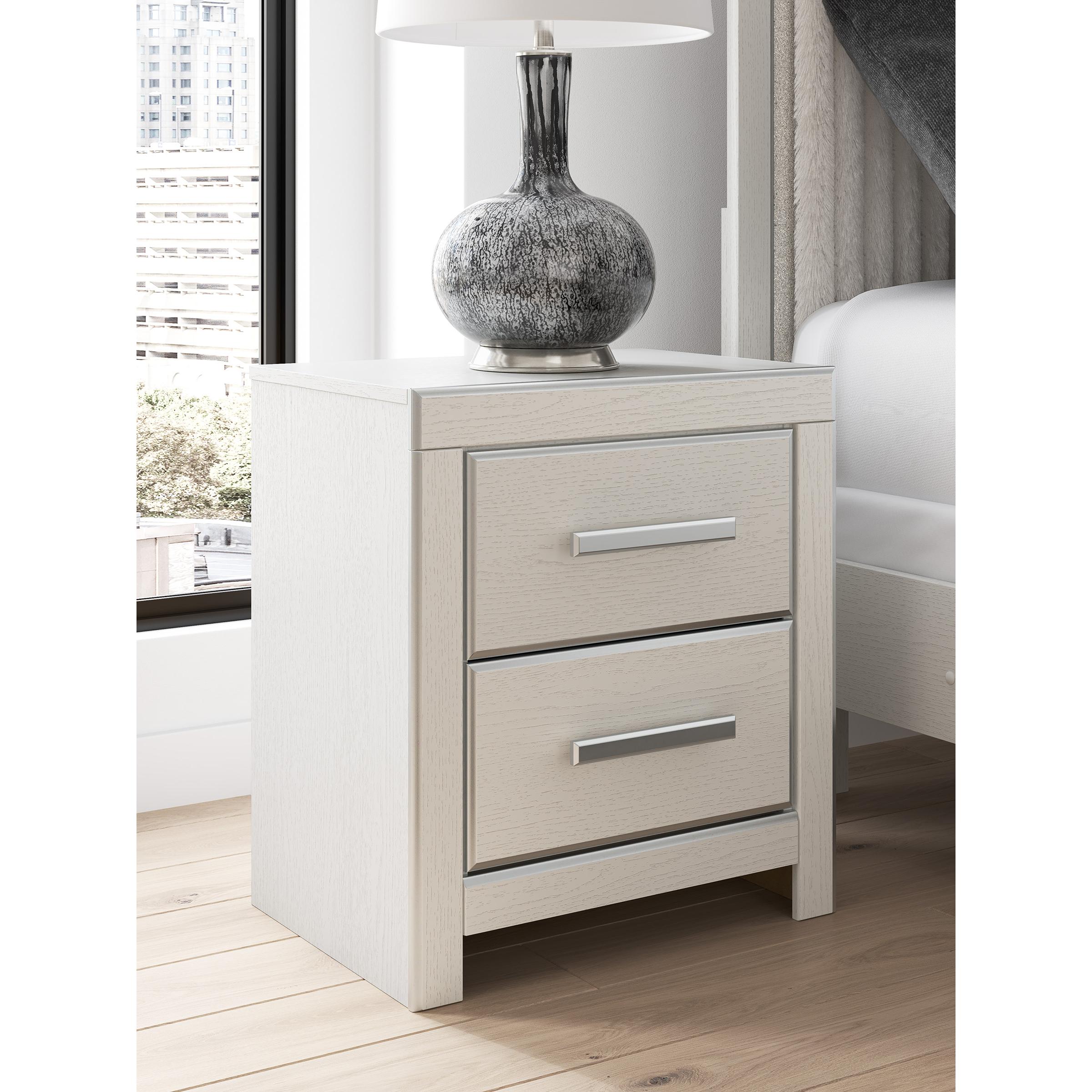 Signature Design by Ashley Zuraleus PCB3381-92 Two Drawer Night Stand IMAGE 7