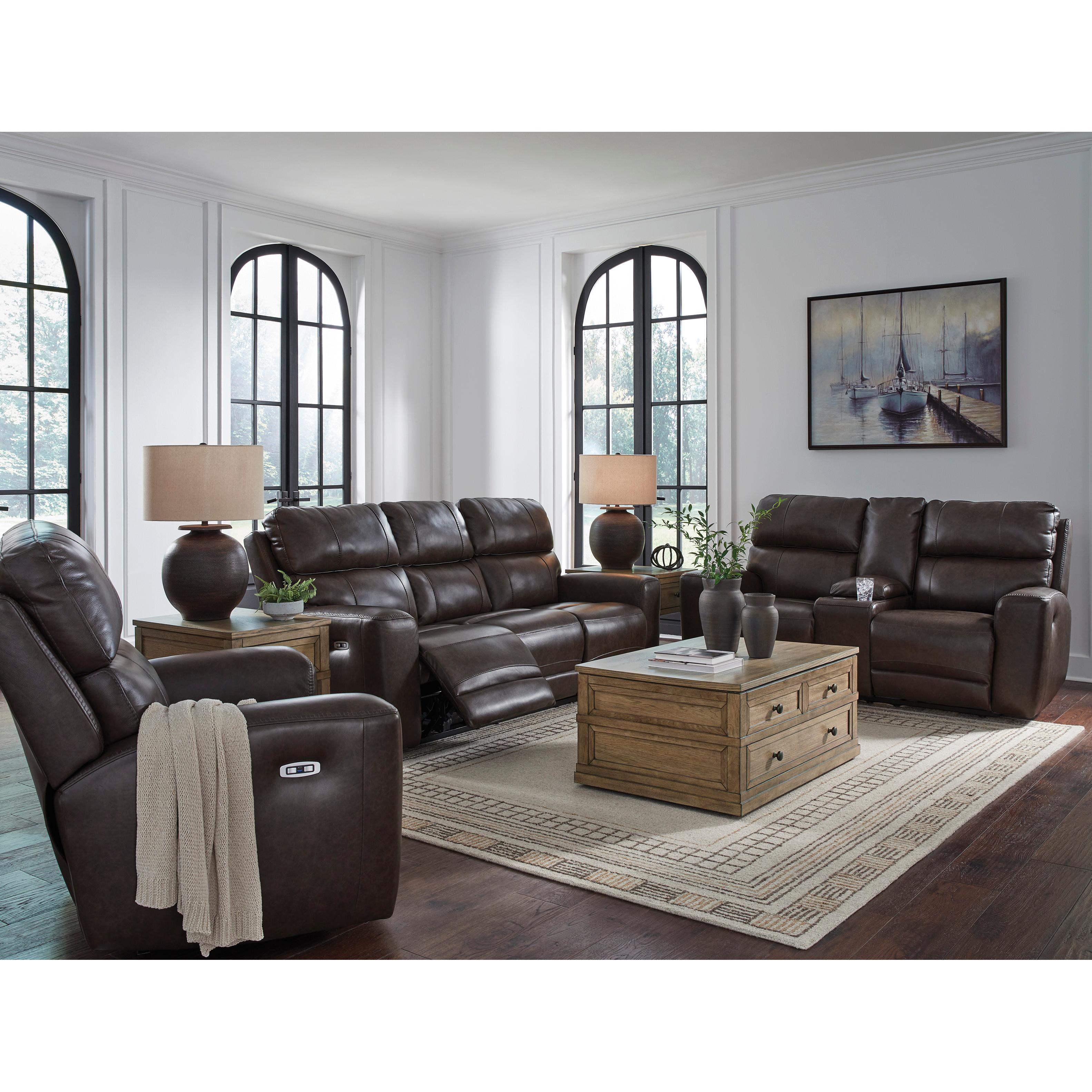 Signature Design by Ashley Crossplex PCU6450618 Power Reclining Loveseat with Console and Adjustable Headrest IMAGE 17