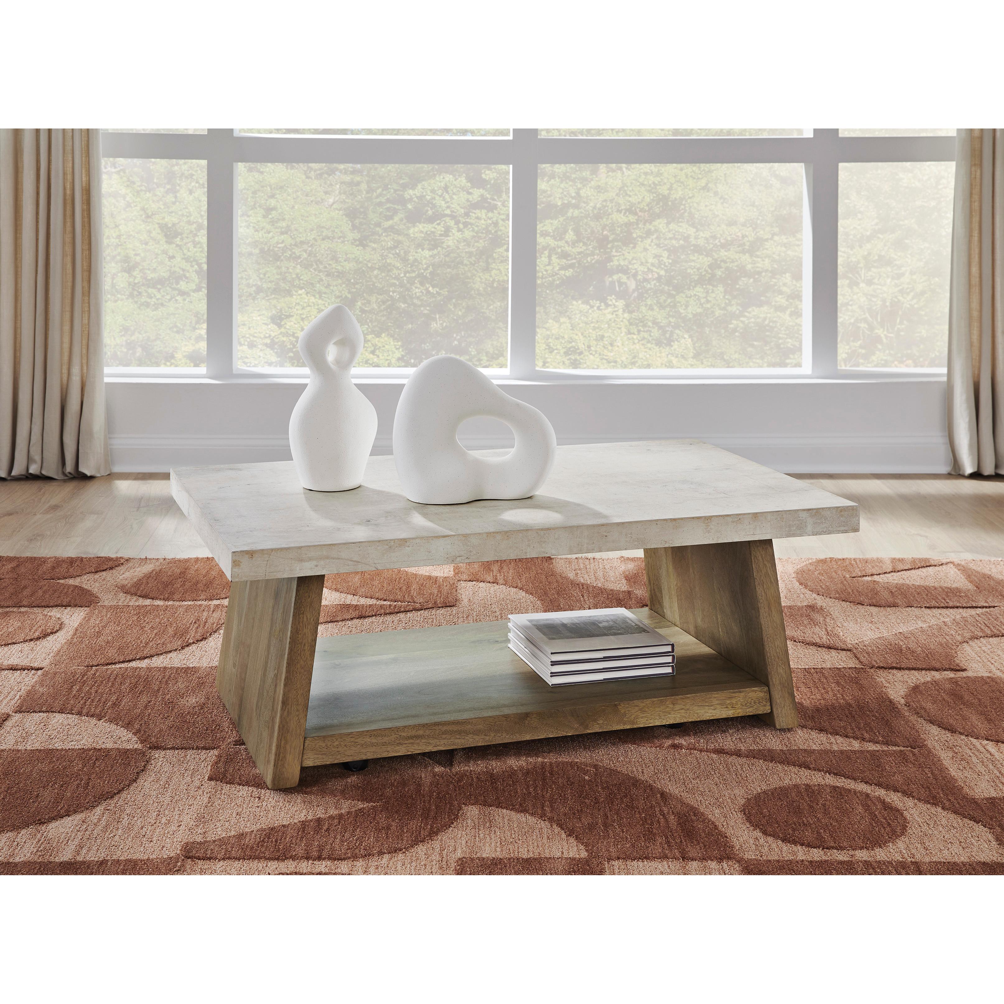 Signature Design by Ashley Brendalhouse T642-1 Rectangular Cocktail Table IMAGE 4