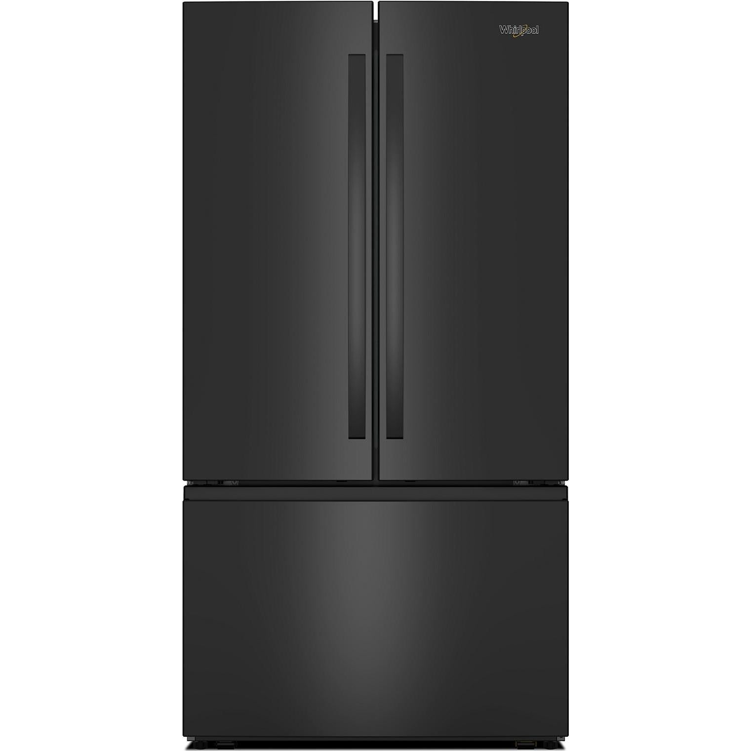 Whirlpool 36-inch, 31 cu.ft. French Door Refrigerator with Interior Water Dispenser WRFF3336SB IMAGE 1