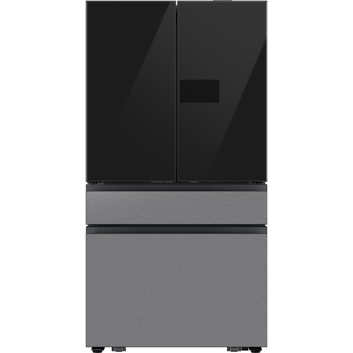 Samsung 36-Inch 29 Cu.Ft. Bespoke AI 4-Door French Door Refrigerator with AI Home Screen RF90F29BECRAA IMAGE 2
