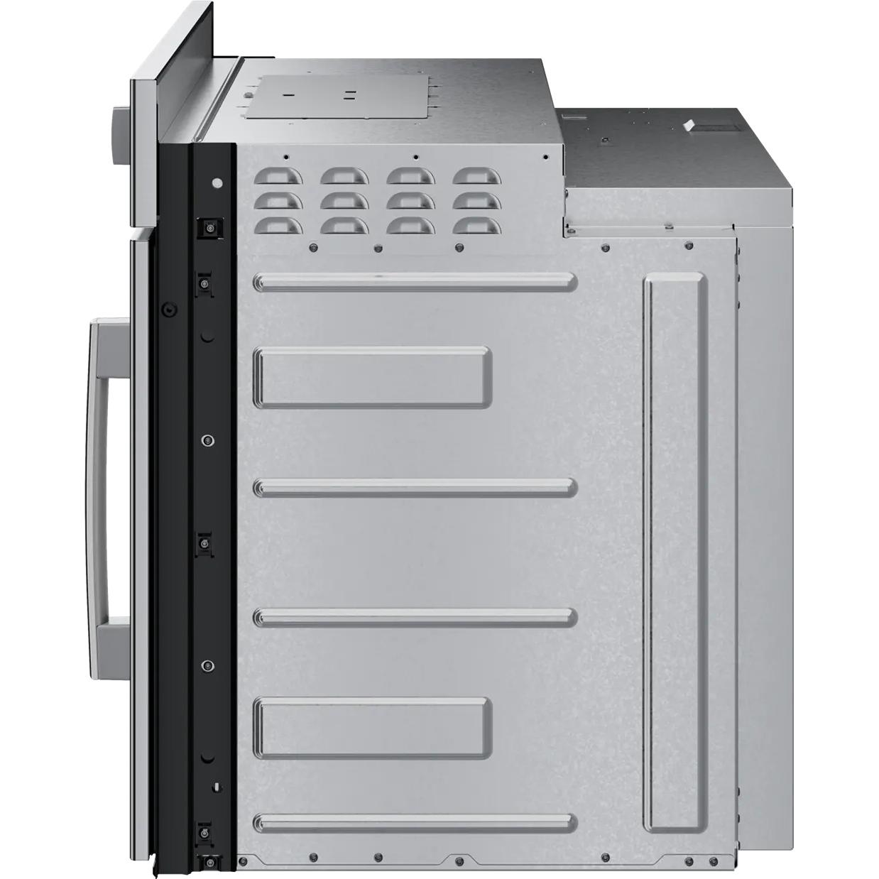  Bosch 30-inch, 4.6 cu. ft. Built-in Single Wall Oven with Convection Technology - Left SideOpening Door HBL5455LUC IMAGE 7