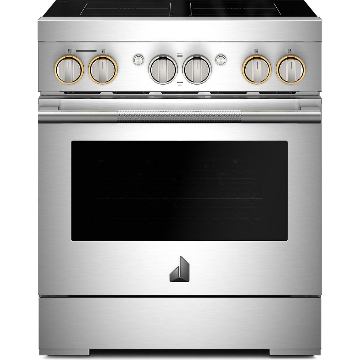  JennAir 30-inch, 4.1 cu. ft. Freestanding Induction Range with Wi-Fi JPIFC730RL IMAGE 1
