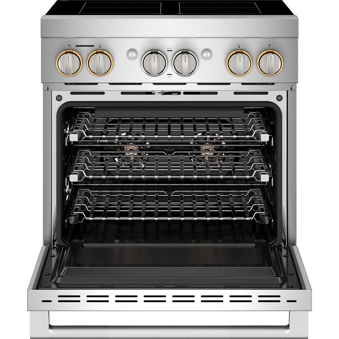  JennAir 30-inch, 4.1 cu. ft. Freestanding Induction Range with Wi-Fi JPIFC730RL IMAGE 2