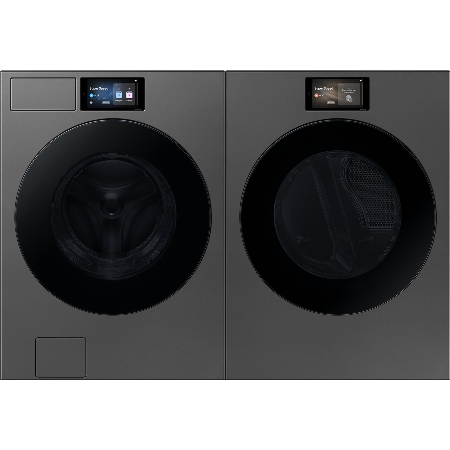  Samsung 6.1 Cu.Ft. F90 Series Bespoke AI Front Load Washer with AI Fabric Sensing WF90F53ADSA5 IMAGE 11