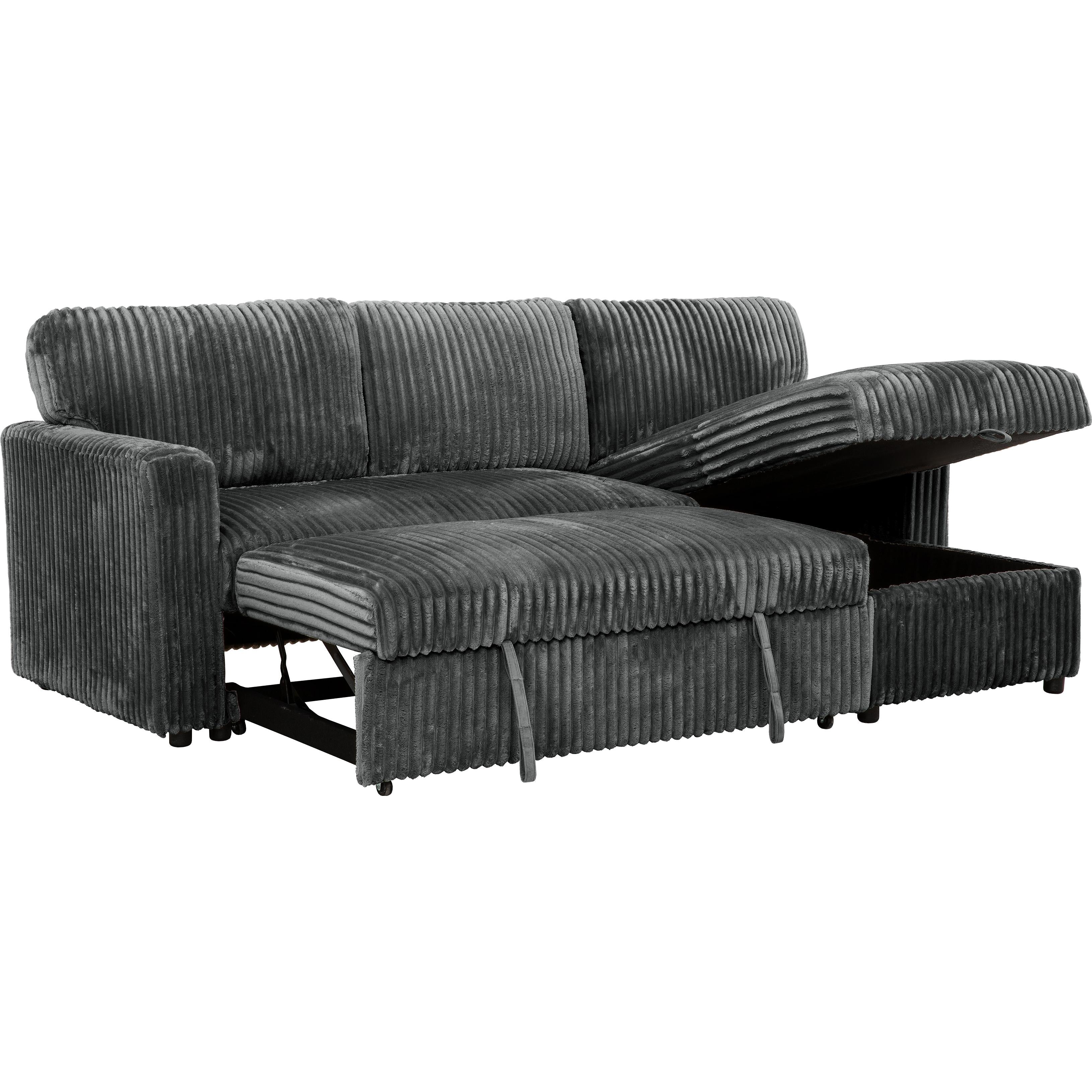  Primo International Arabella Sofabed - Opulence Dark Grey IMAGE 2