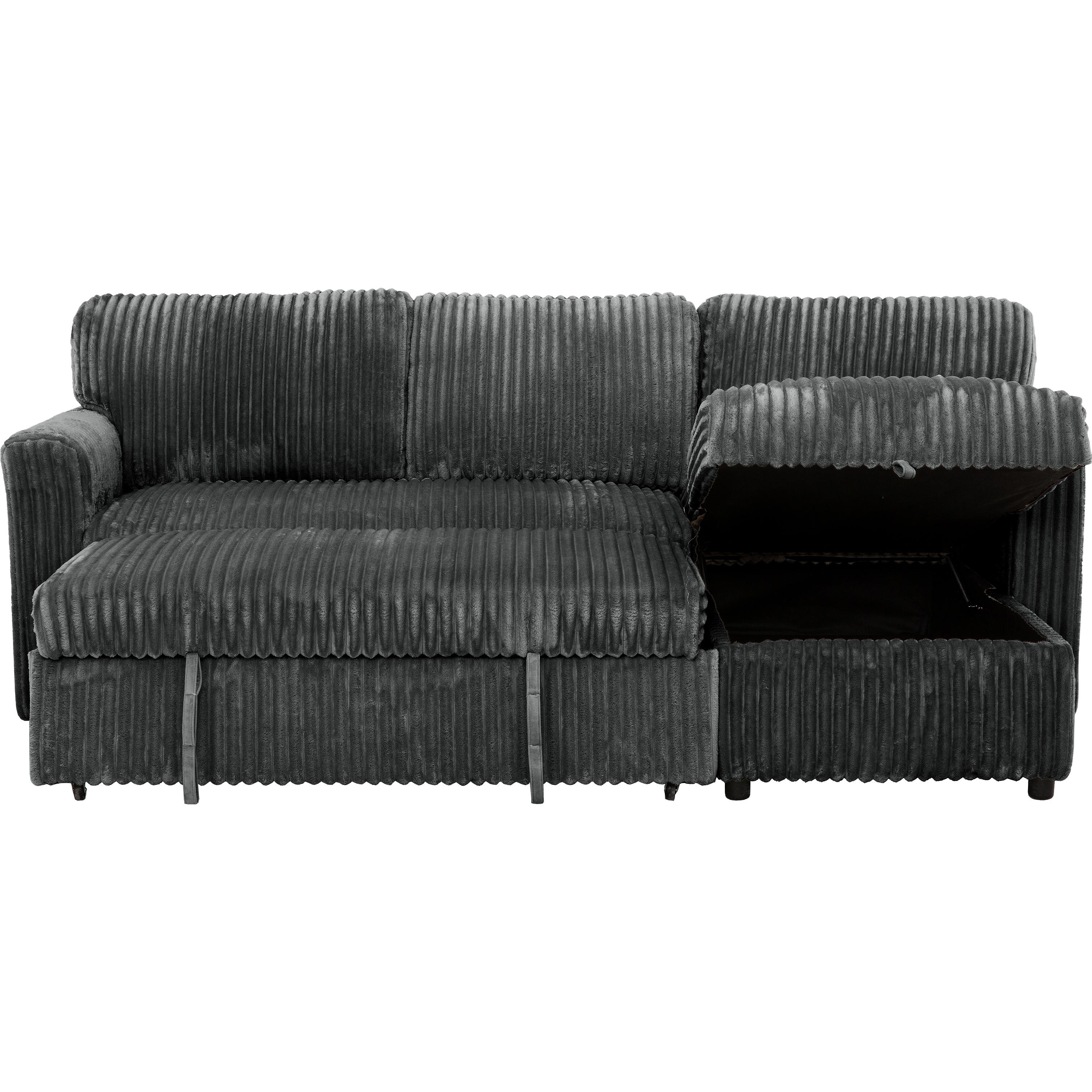  Primo International Arabella Sofabed - Opulence Dark Grey IMAGE 5