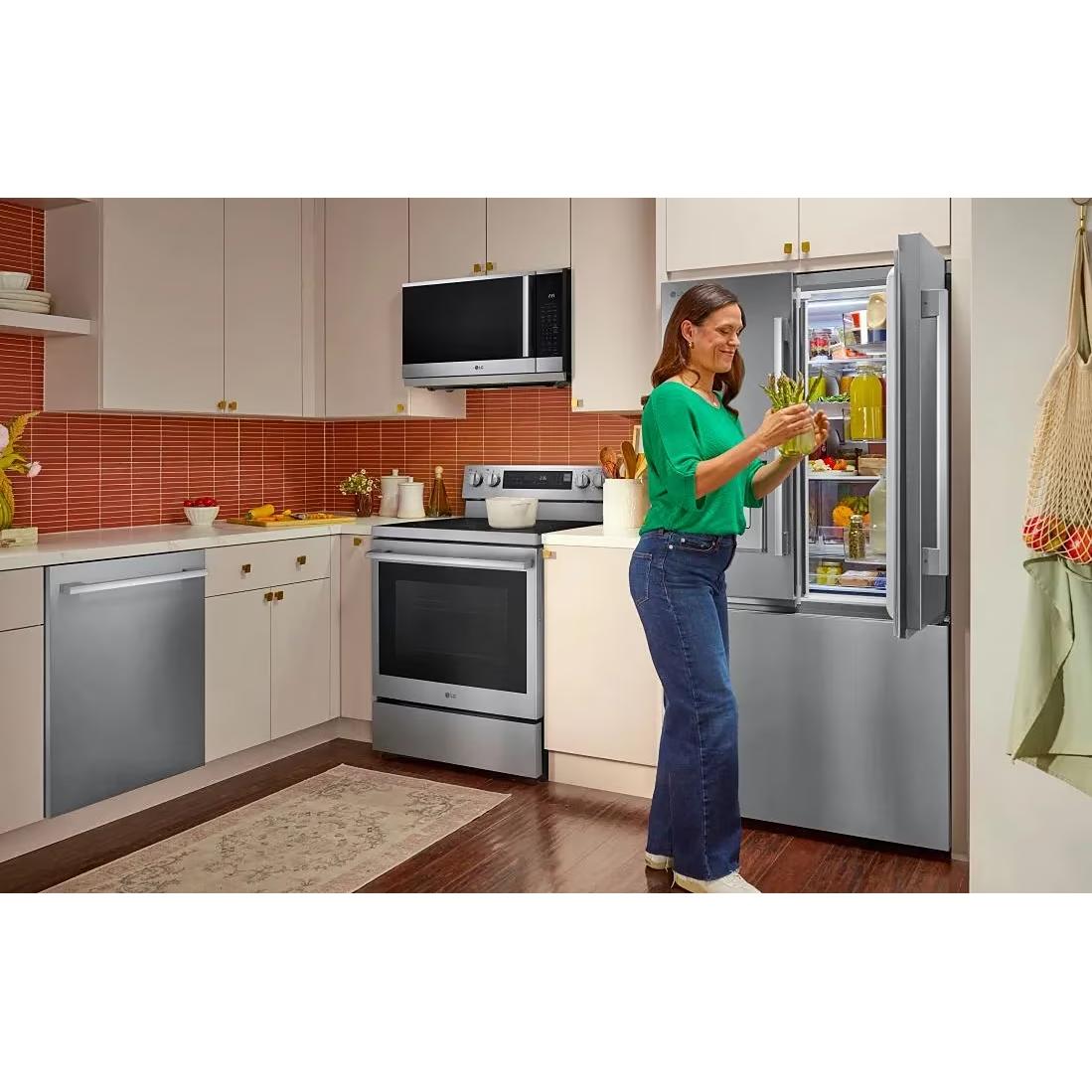  LG 30-inch, 2.1 cu. ft. Smart Over-the-Range Microwave Oven MVEL2125X IMAGE 7