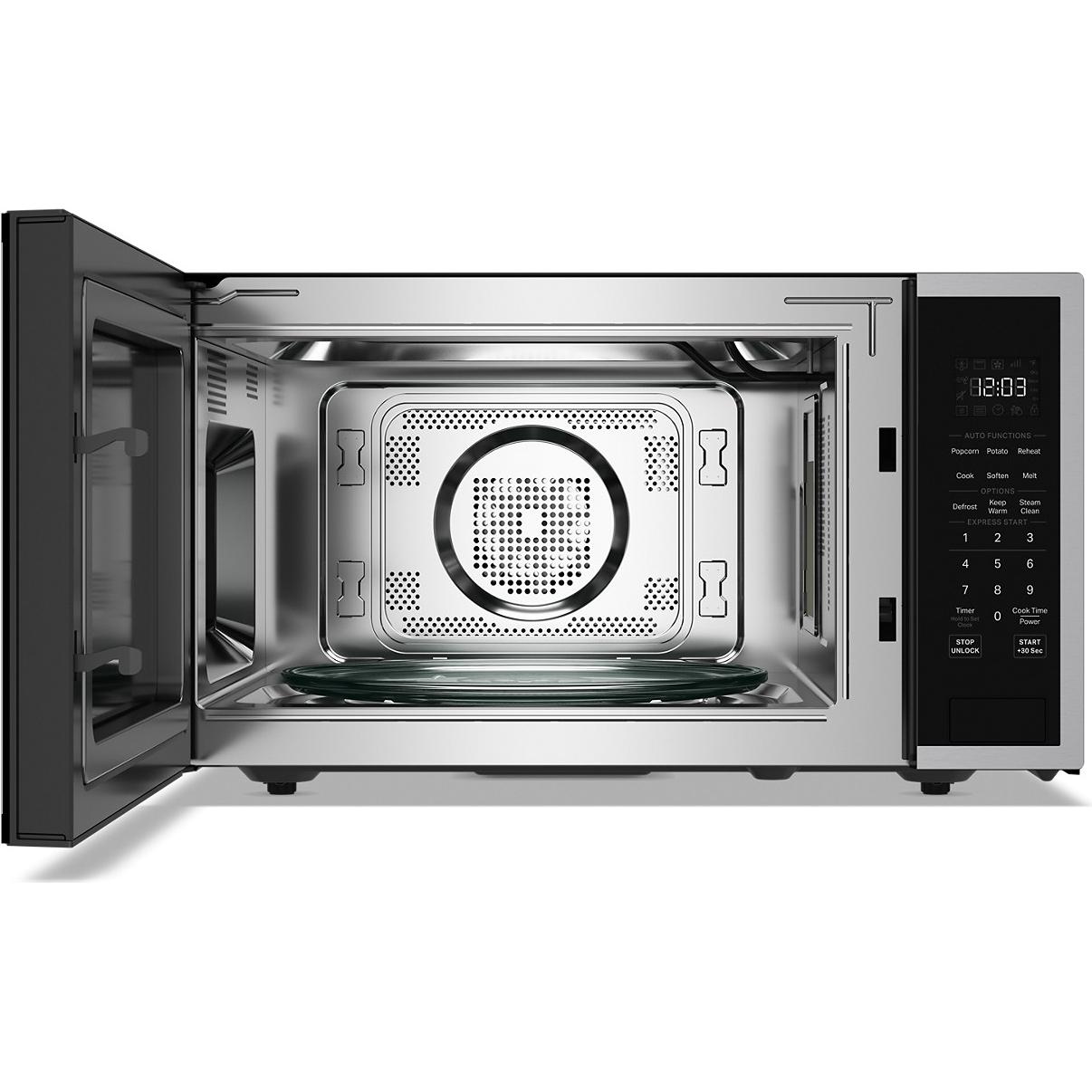  KitchenAid 22-inch, 1.5 cu. ft. Countertop Microwave Oven with Convection Technology KMCS522SPS IMAGE 4