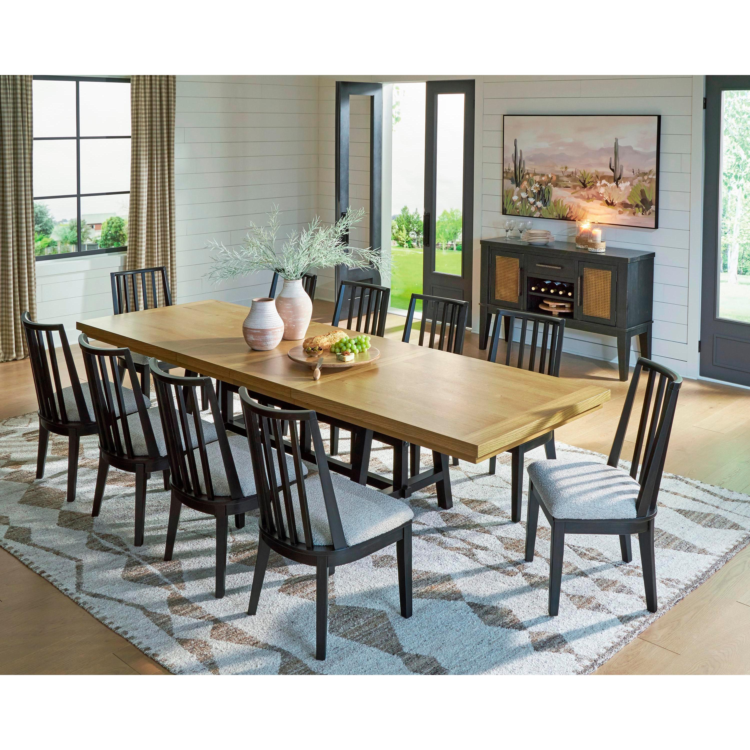  Signature Design by Ashley Galliden D841-55 Rectangular Dining Room Extension Table IMAGE 15