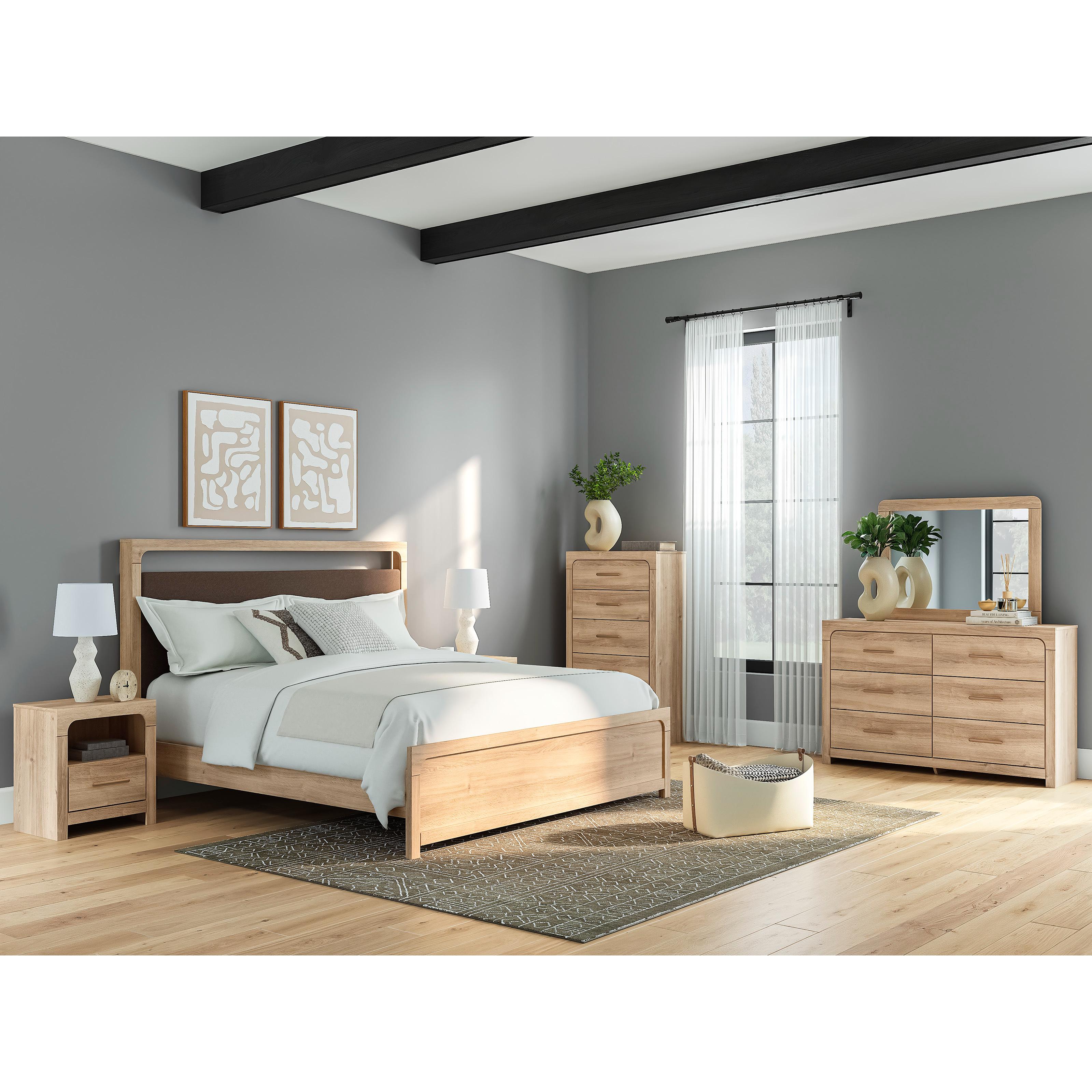  Signature Design by Ashley Kinlanni PCB1360B16 King Upholstered Platform Bed IMAGE 7