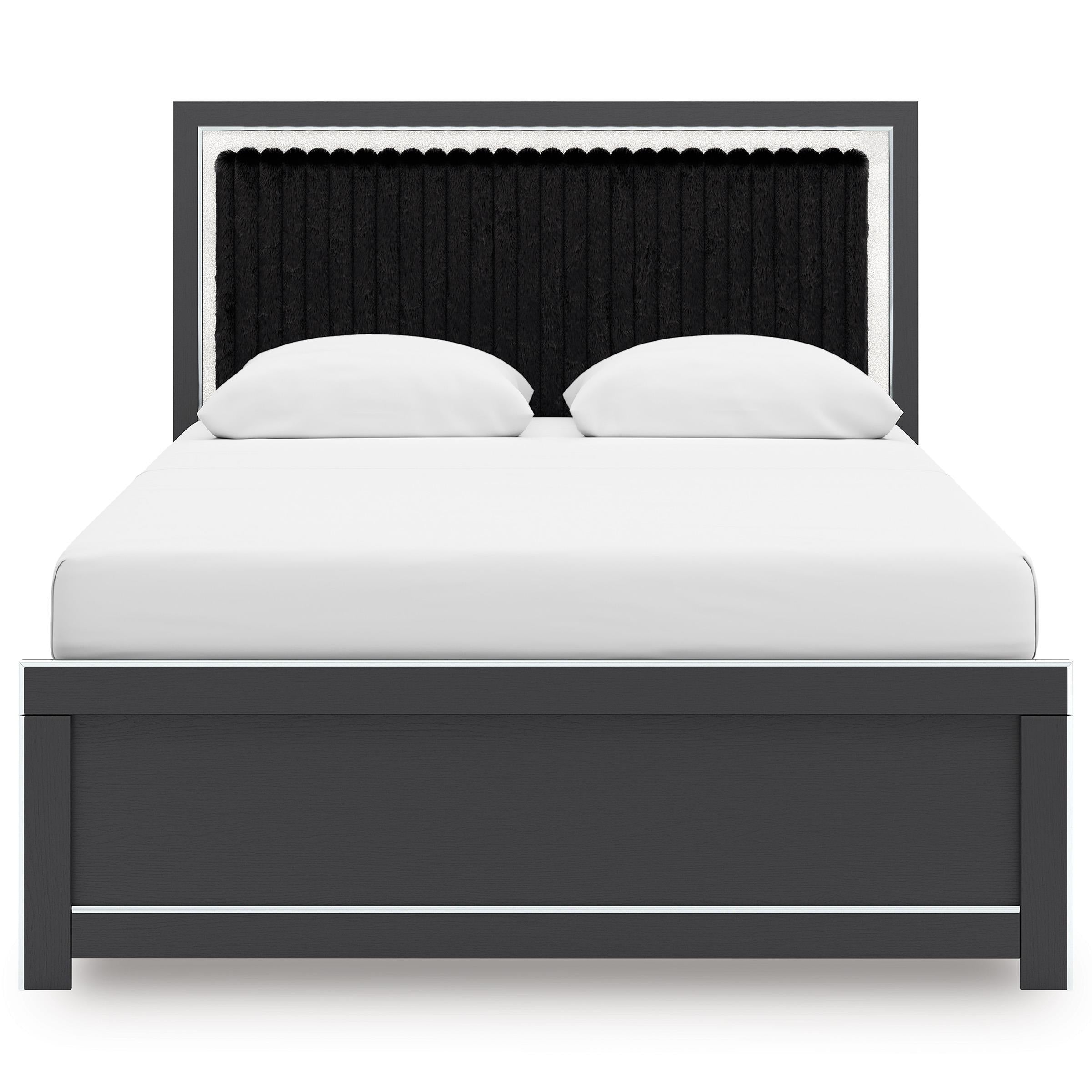  Signature Design by Ashley Zuraleus PCB3380B6 Queen Upholstered Panel Bed IMAGE 2