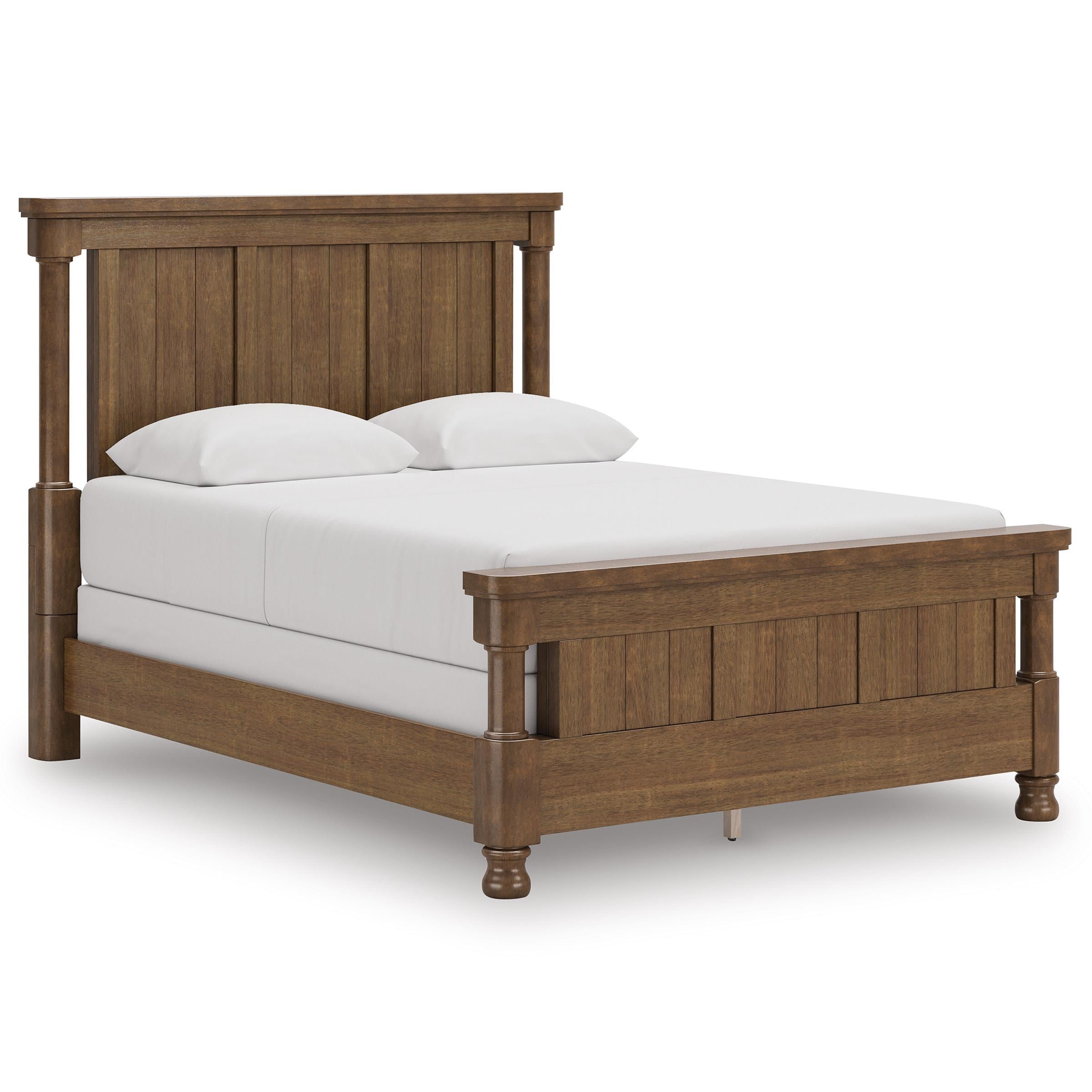  Signature Design by Ashley Rowlenstown PCB824B2 Queen Poster Bed IMAGE 1