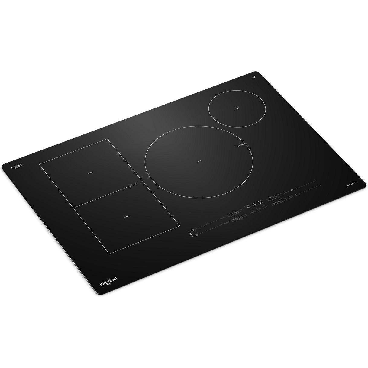 Whirlpool 30-inch Intelligent Built-in Induction Cooktop with Temp Cook™ Technology WCIT7530SB IMAGE 4