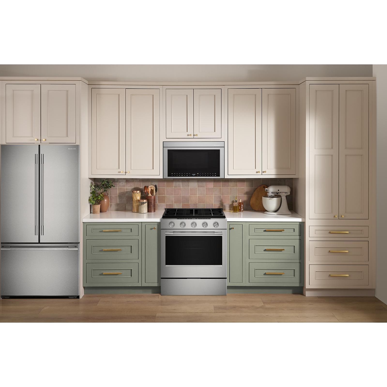 KitchenAid 30-inch Smart Slide-in Gas Range with Convection Cooking Modes KSGS330SPS IMAGE 13