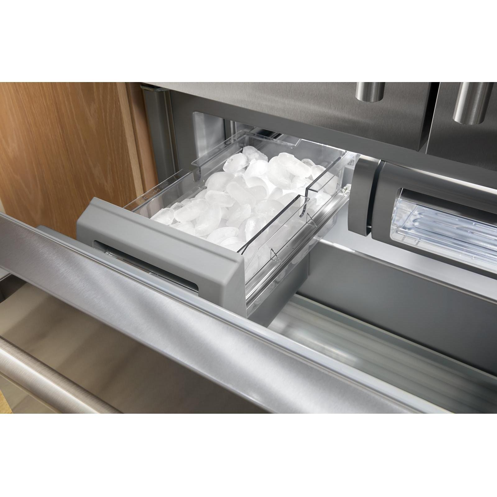  KitchenAid 42-inch, 24.2 cu. ft. Built-in French 3-Door Refrigerator KBFN542SBE IMAGE 6