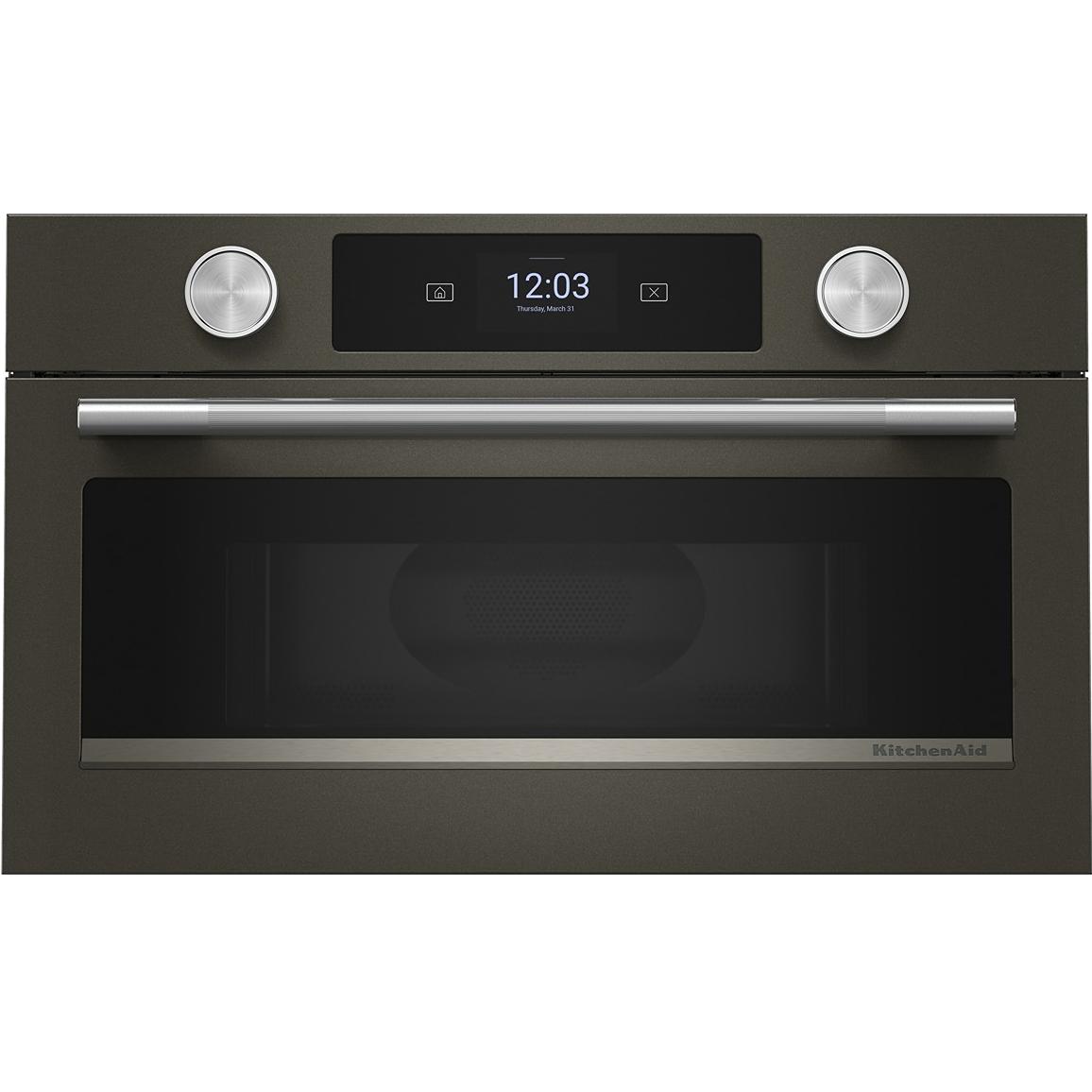 KitchenAid 30-inch Built-in Microwave Oven with Convection Technology KMBS730SBE IMAGE 3