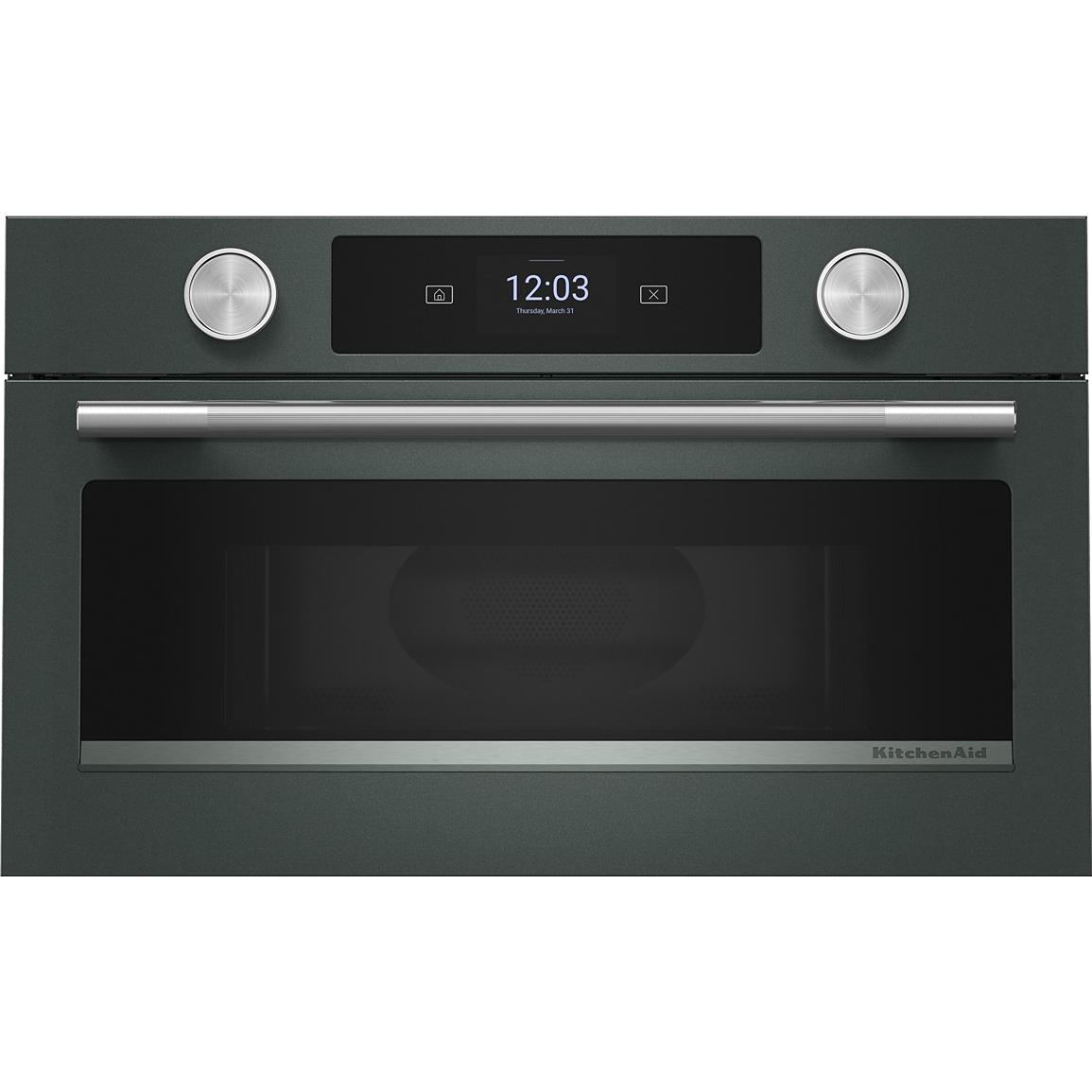 KitchenAid 30-inch Built-in Microwave Oven with Convection Technology KMBS730SJP IMAGE 4