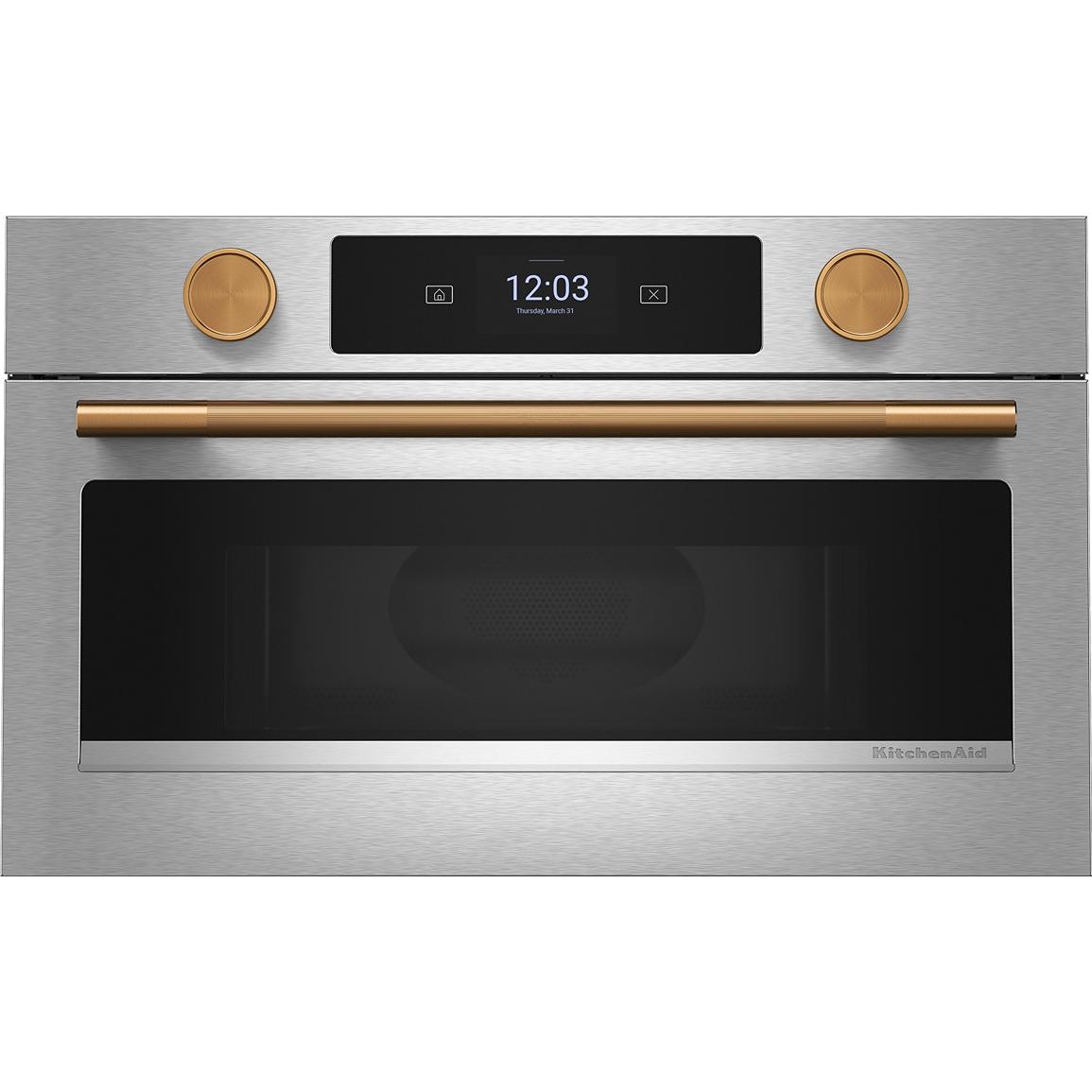 KitchenAid 30-inch Built-in Microwave Oven with Convection Technology KMBS730SPS IMAGE 6