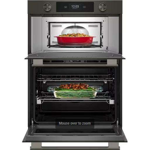  KitchenAid 30-inch, 6.4 cu. ft. Built-in Combination Wall Oven with Microwave Oven with Convection Technology KOEC730SBE IMAGE 10