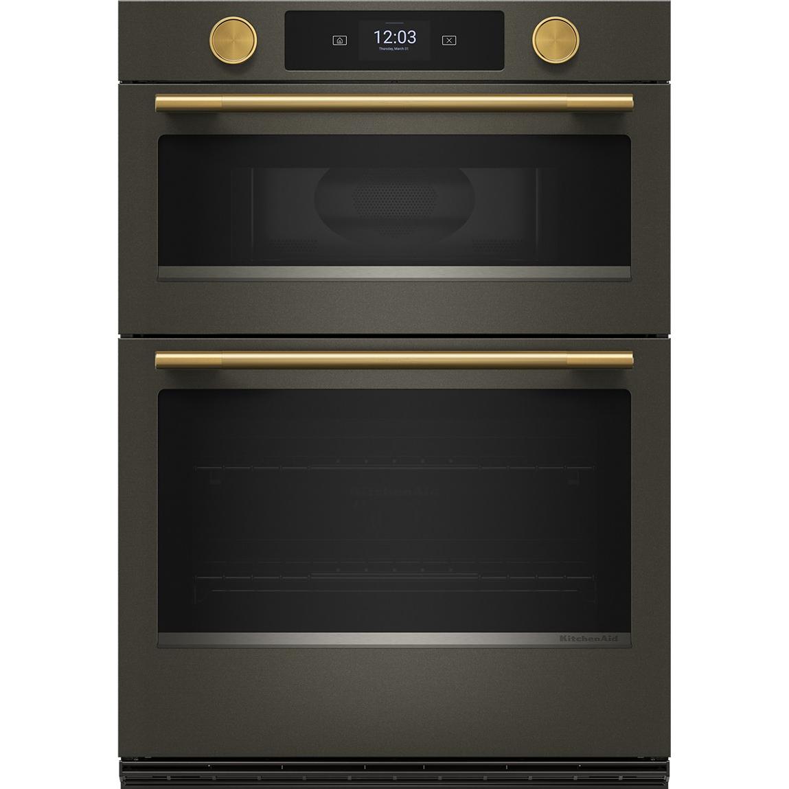 KitchenAid 30-inch Built-in Combination Wall Oven with Microwave Oven with Convection Technology KOEC730SBE IMAGE 5