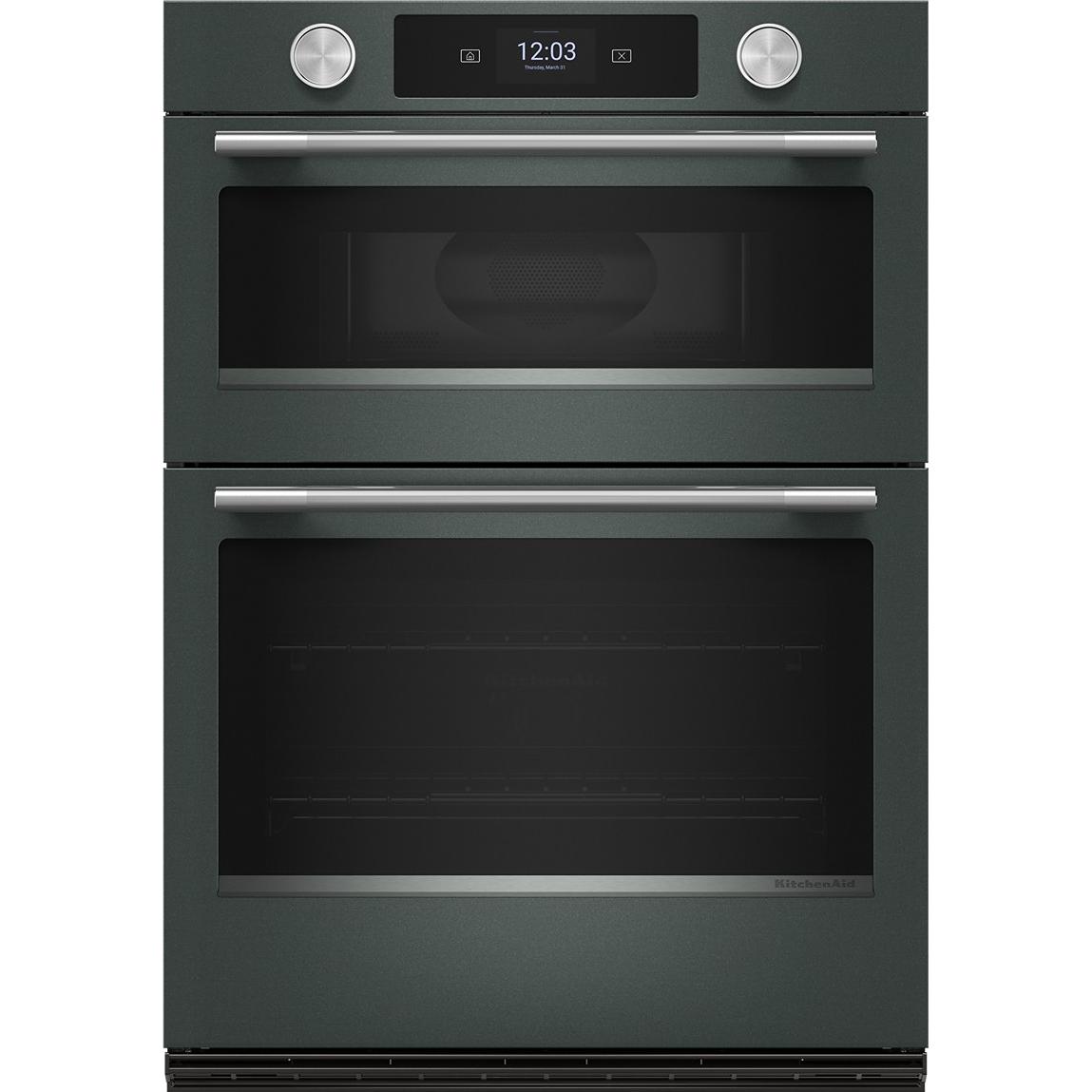 KitchenAid 30-inch Built-in Combination Wall Oven with Microwave Oven with Convection Technology KOEC730SJP IMAGE 6