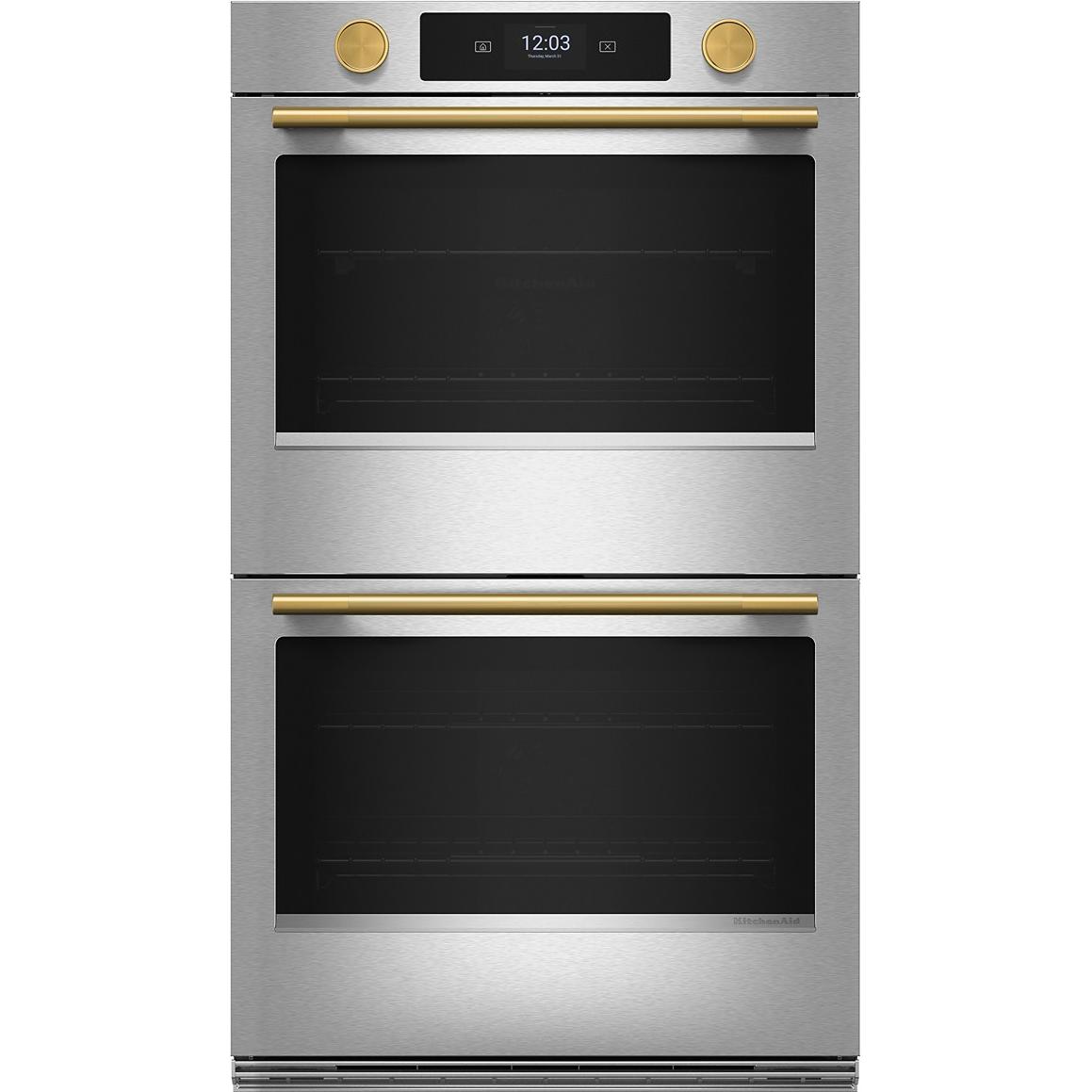 KitchenAid 30-inch Built-in Double Wall Oven with Convection Technology KOED730SPS IMAGE 3