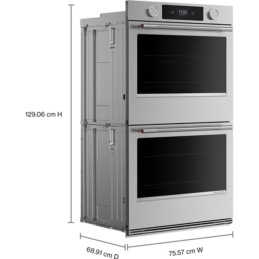 KitchenAid 30-inch Built-in Double Wall Oven with Convection Technology KOED730SPS IMAGE 9