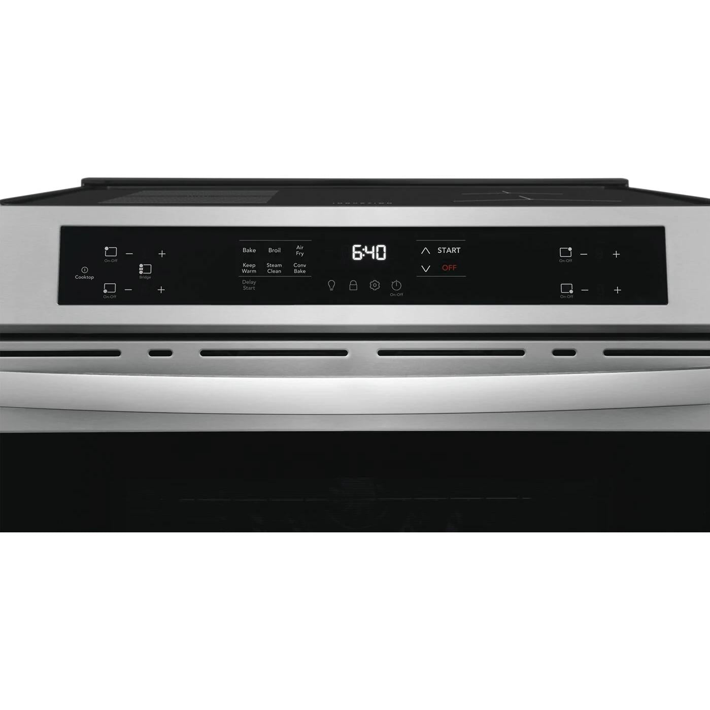 Frigidaire 30-inch Front Control Induction Range with Air Fry FCFI308CBS IMAGE 5