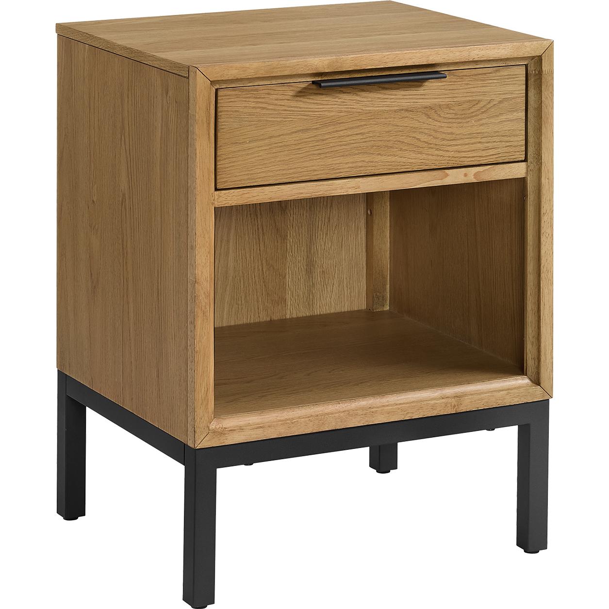 Intercon Furniture Newport 1-Drawer Nightstand NP-BR-5401-NTO-C IMAGE 1