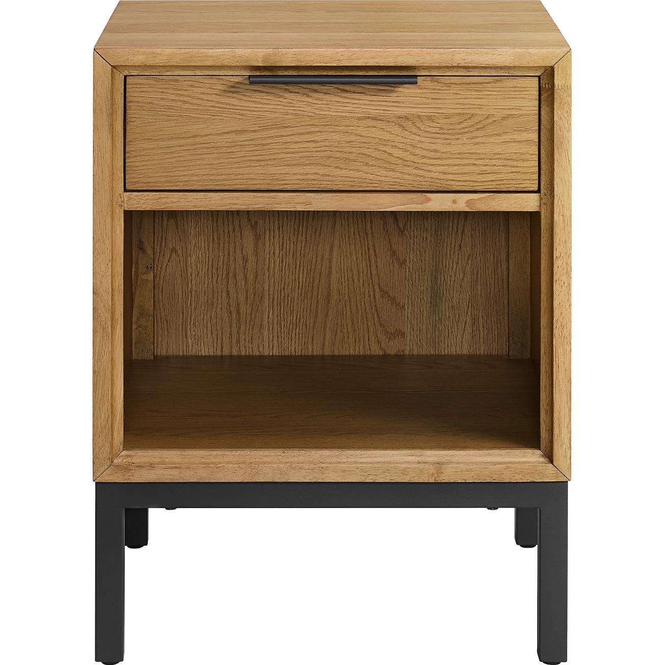 Intercon Furniture Newport 1-Drawer Nightstand NP-BR-5401-NTO-C IMAGE 2