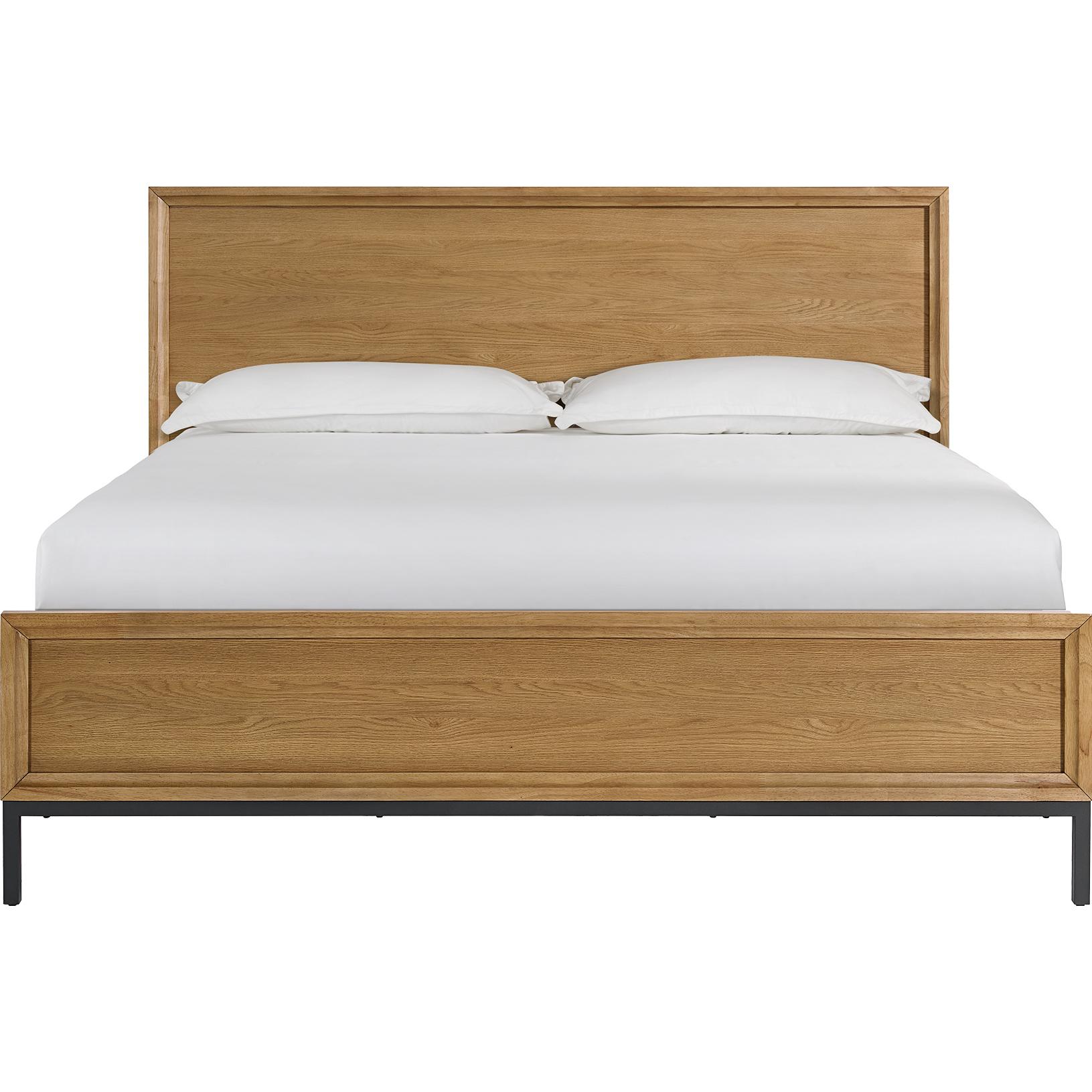 Intercon Furniture Newport Queen Platform Bed NP-BR-5464Q-NTO-C IMAGE 3