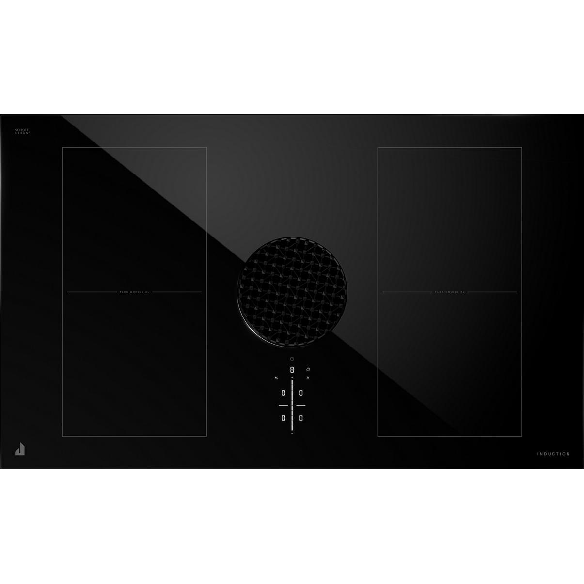  JennAir 36-inch Built-in Induction Cooktop with Downdraft Ventilation JIDT836SBL IMAGE 4