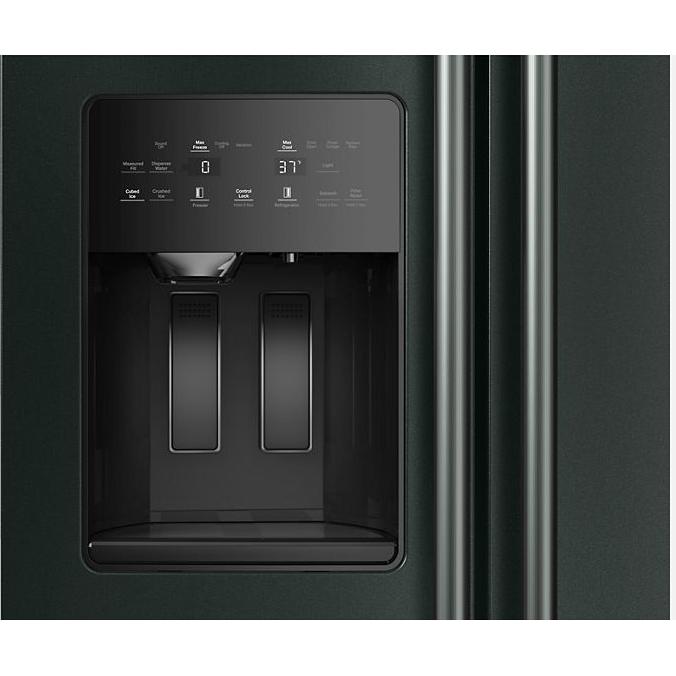  KitchenAid 36-inch, 20.8 cu. ft. Counter-Depth, Side-by-Side Refrigerator with Ice and Water Dispenser KRSC536RJP IMAGE 6