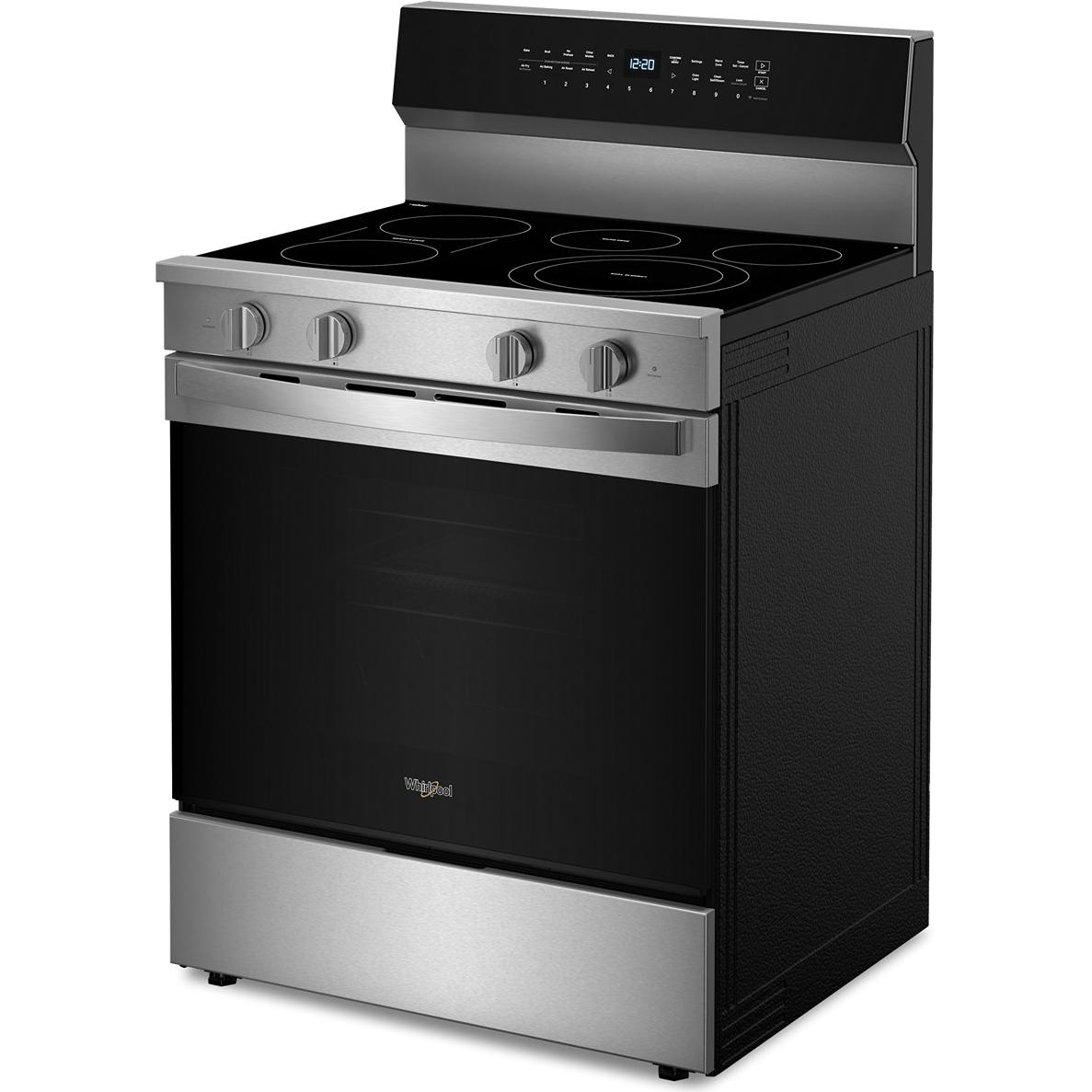  Whirlpool 30-inch Freestanding Electric Range with Air Cooking Technology YWFES7030SZ IMAGE 5