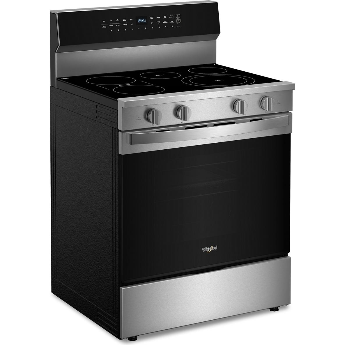  Whirlpool 30-inch Freestanding Electric Range with Air Cooking Technology YWFES7030SZ IMAGE 6