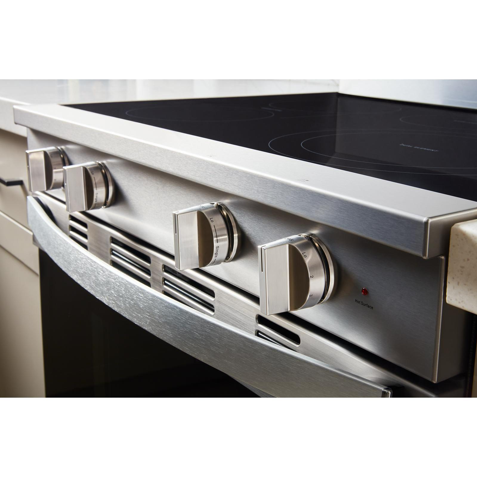  Whirlpool 30-inch Freestanding Electric Range with Air Cooking Technology YWFES7030SZ IMAGE 7