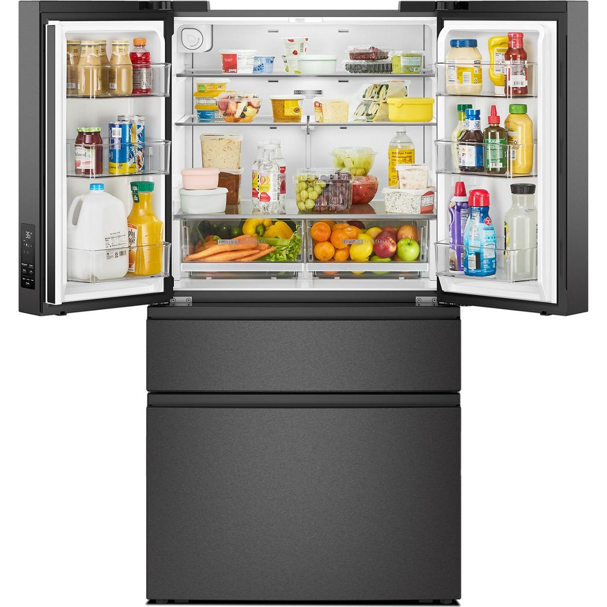  Whirlpool 36-inch French 4-Door Refrigerator WRMF3336SV IMAGE 2