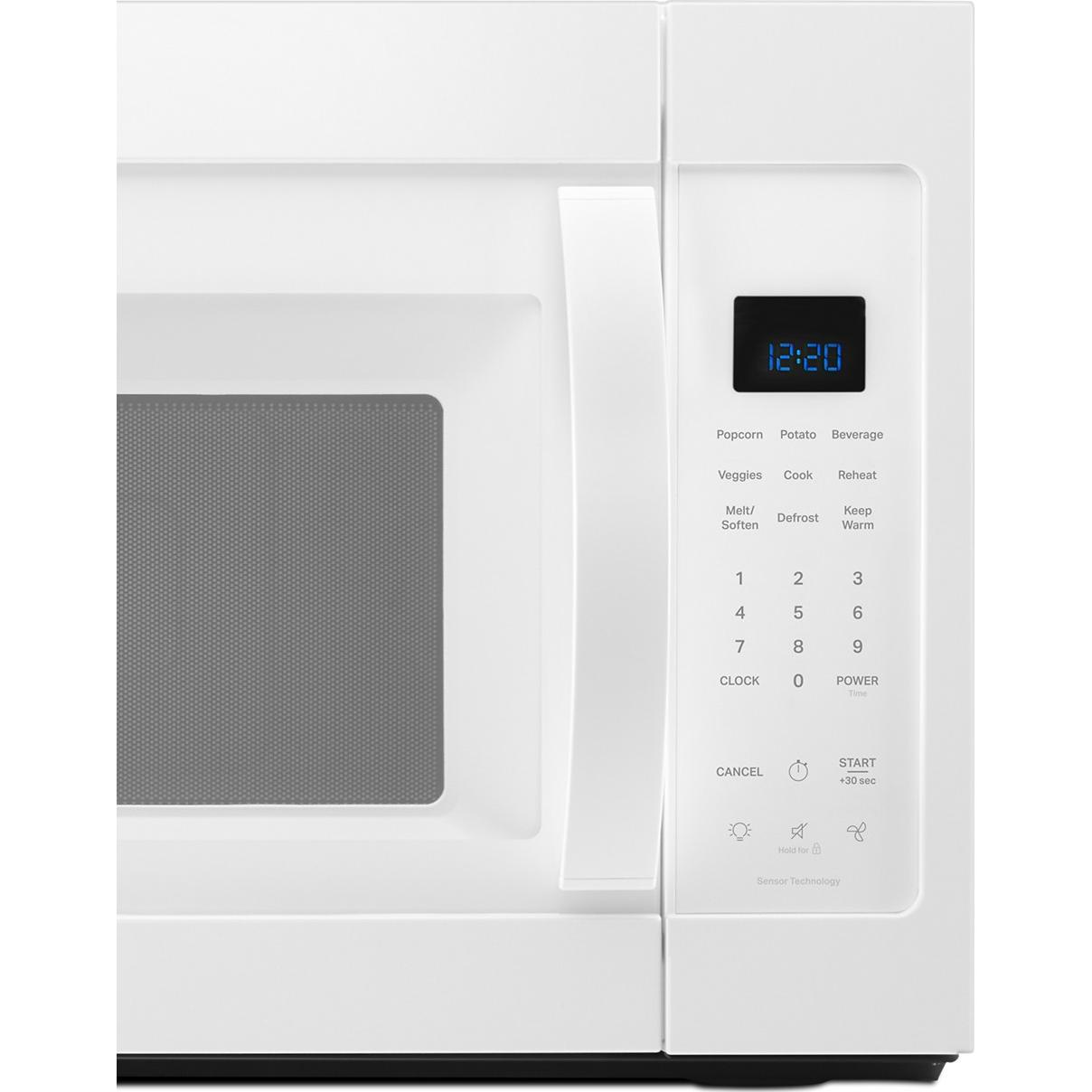  Whirlpool 30-inch Over-the-Range Microwave Oven YWMMS3230SW IMAGE 3