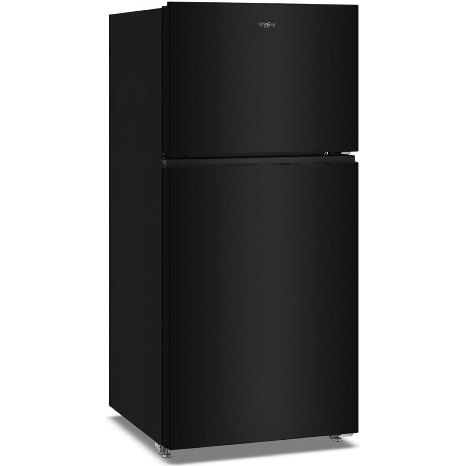  Whirlpool 29.5-inch, 19 Cu. Ft. Top Freezer Refrigerator with Total Coverage Cooling WRTX5419SB IMAGE 3