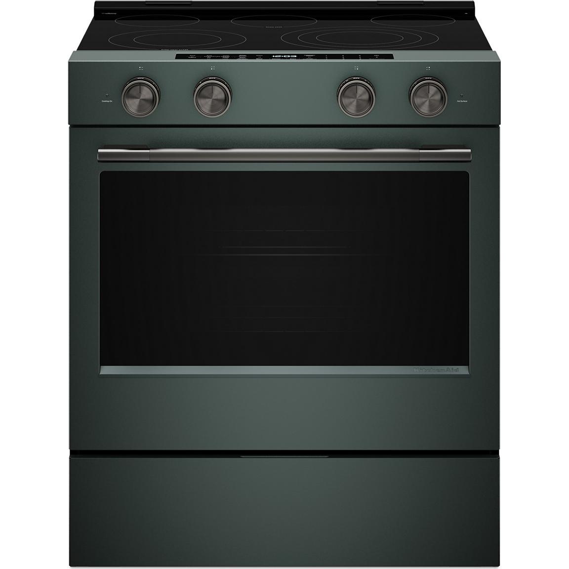  KitchenAid 30-inch Slide-in Electric Range with  Convection Cooking Modes YKSES530SJP IMAGE 1