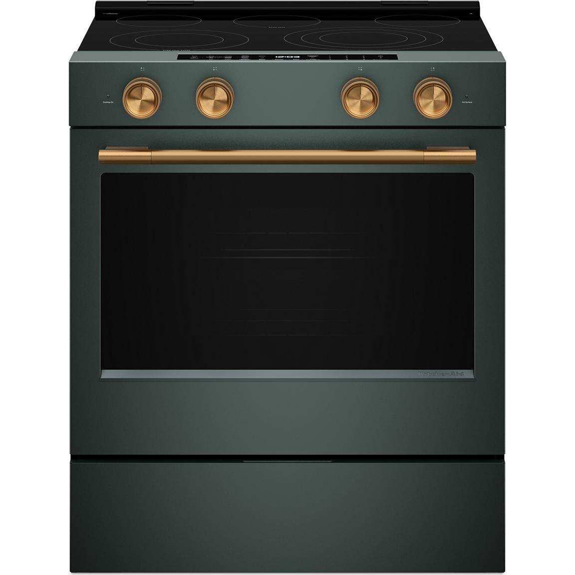  KitchenAid 30-inch Slide-in Electric Range with  Convection Cooking Modes YKSES530SJP IMAGE 4
