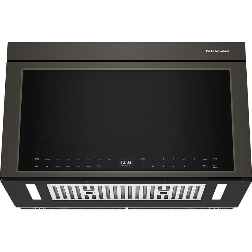  KitchenAid 30-inch, 1.1 cu. ft. Over-the-Range Microwave Oven with Air Fry Technology YKMMF530PBE IMAGE 6