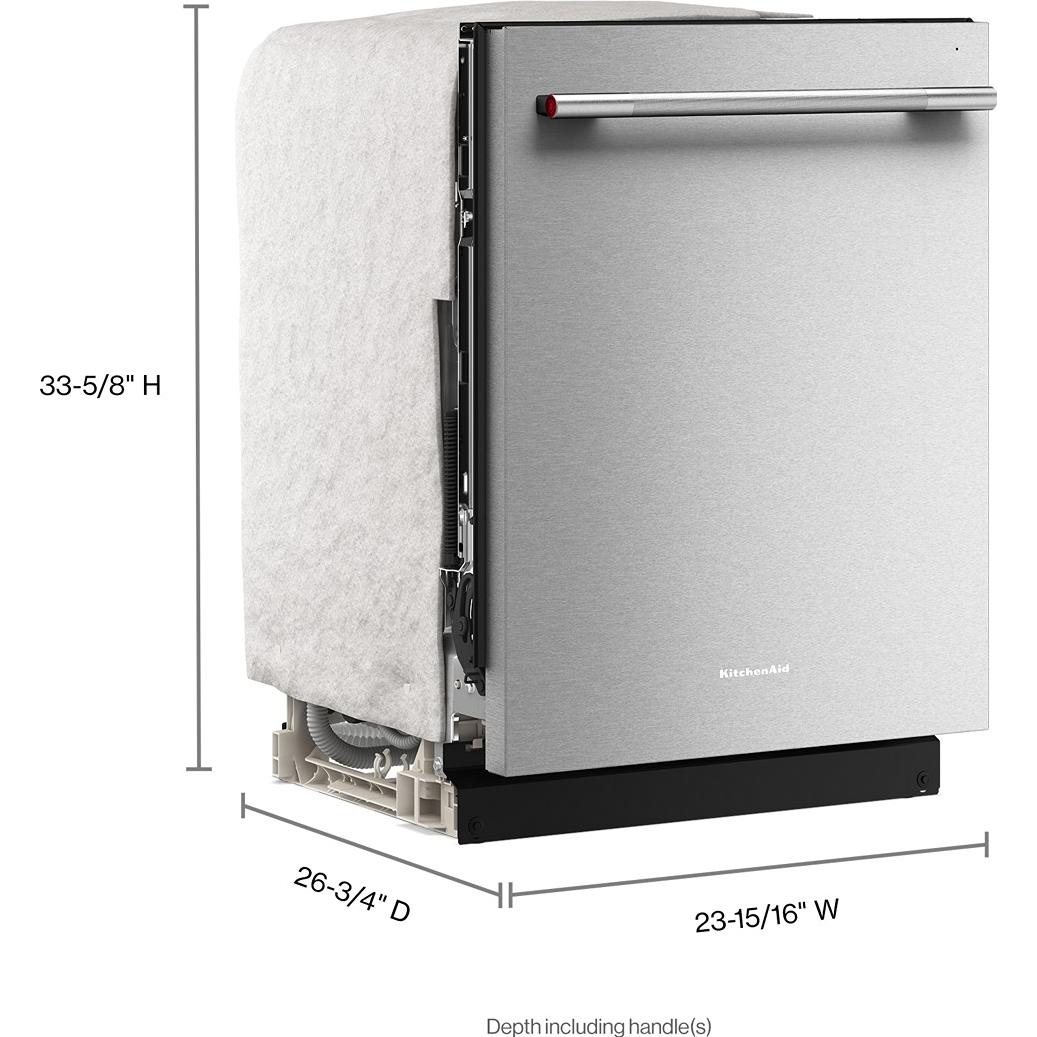  KitchenAid 24-inch Built-in Dishwasher with 30+ Total Wash Jets KDTS224SPS IMAGE 8