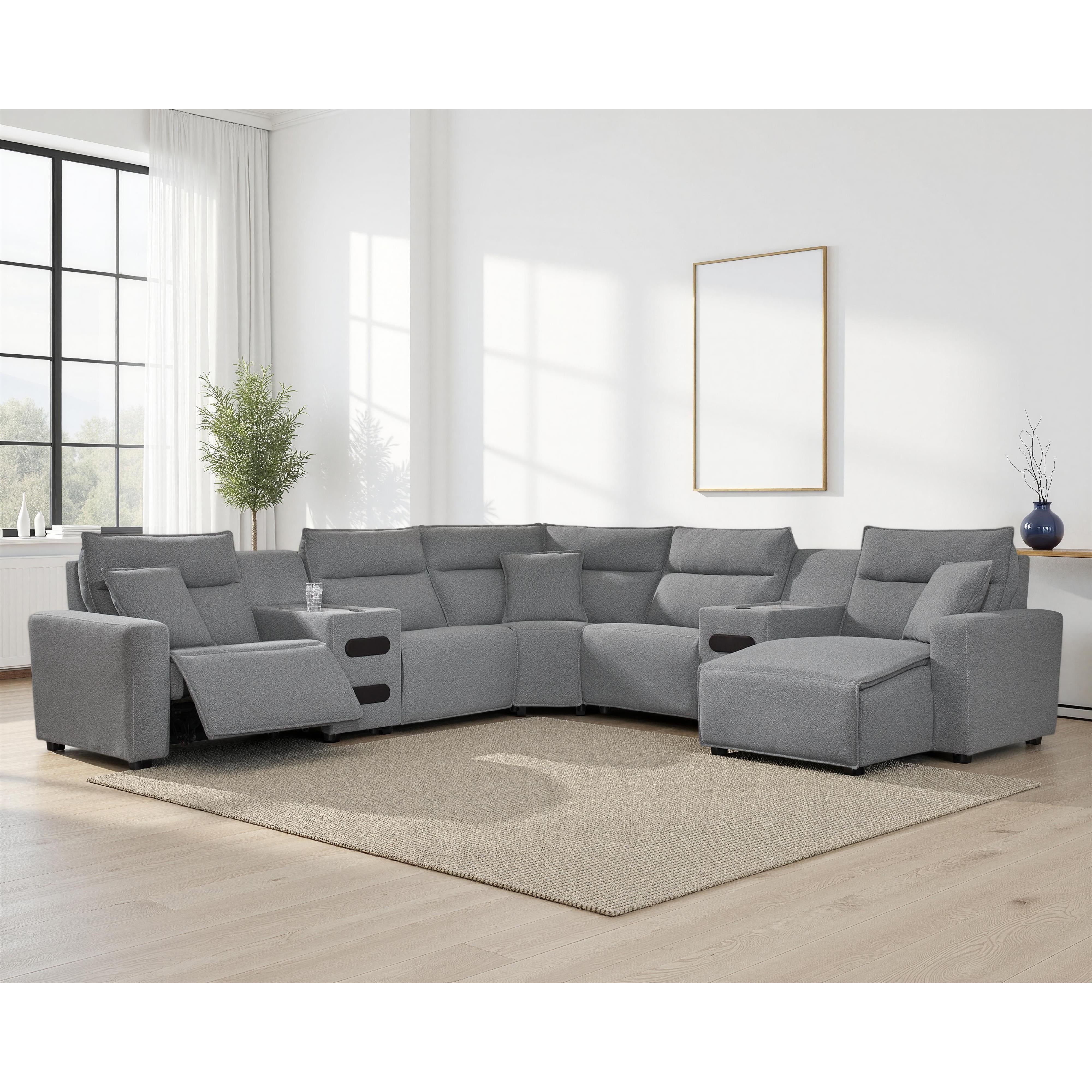  Signature Design by Ashley ModMax II 6590660 Console with Audio System IMAGE 8