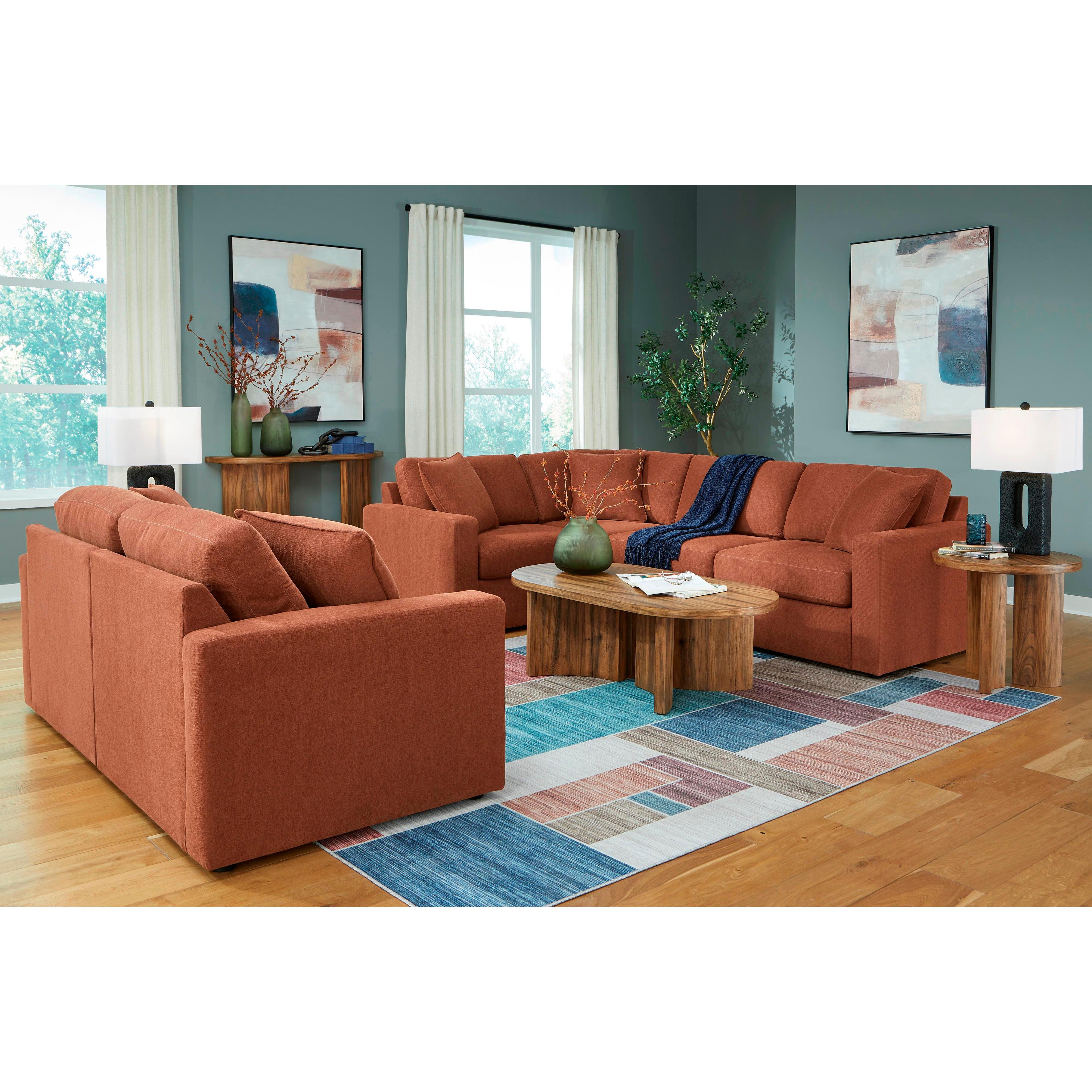  Signature Design by Ashley Modmax Fabric 4 pc Sectional 9210246/9210264/9210265/9210277 IMAGE 3