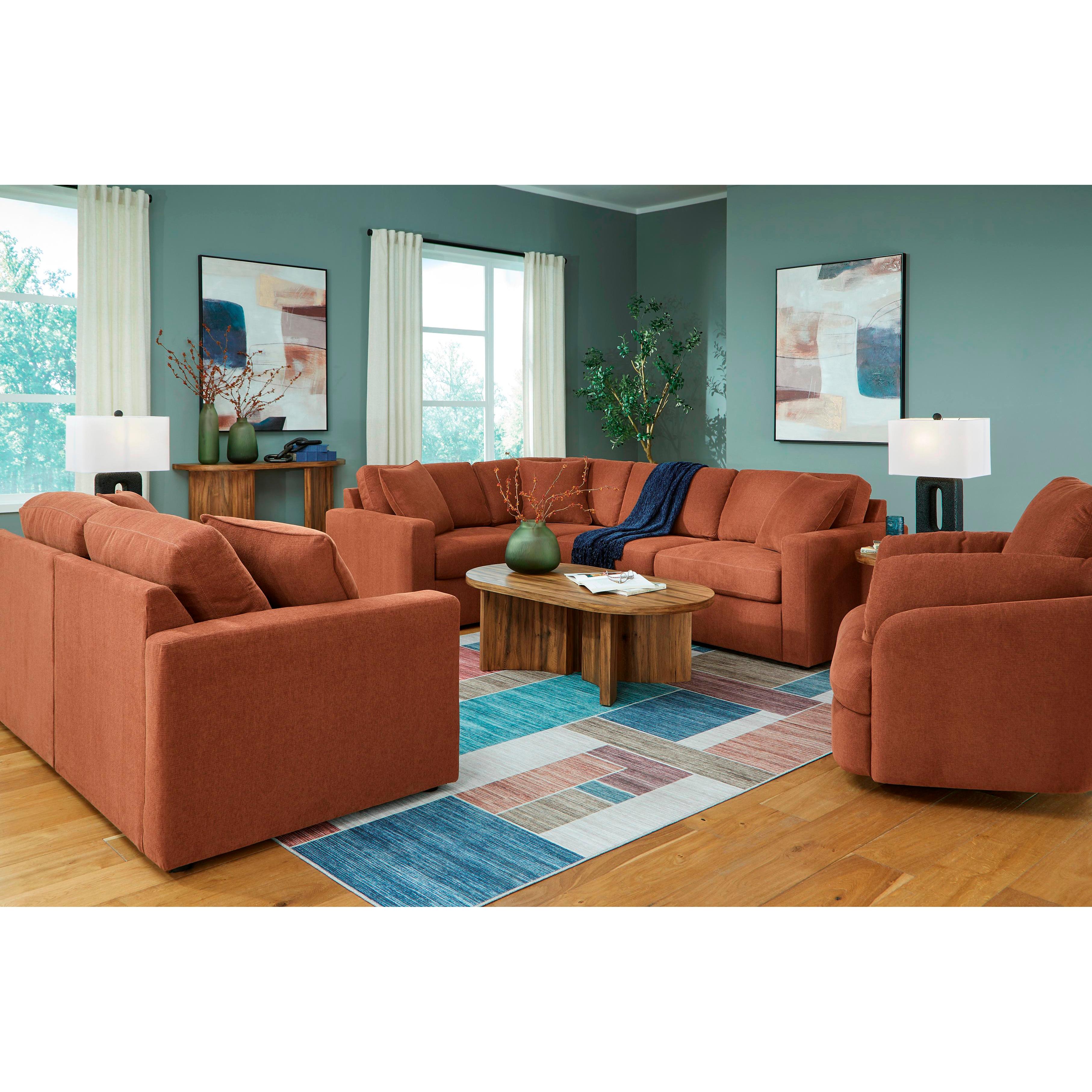  Signature Design by Ashley Modmax Fabric 4 pc Sectional 9210246/9210264/9210265/9210277 IMAGE 4