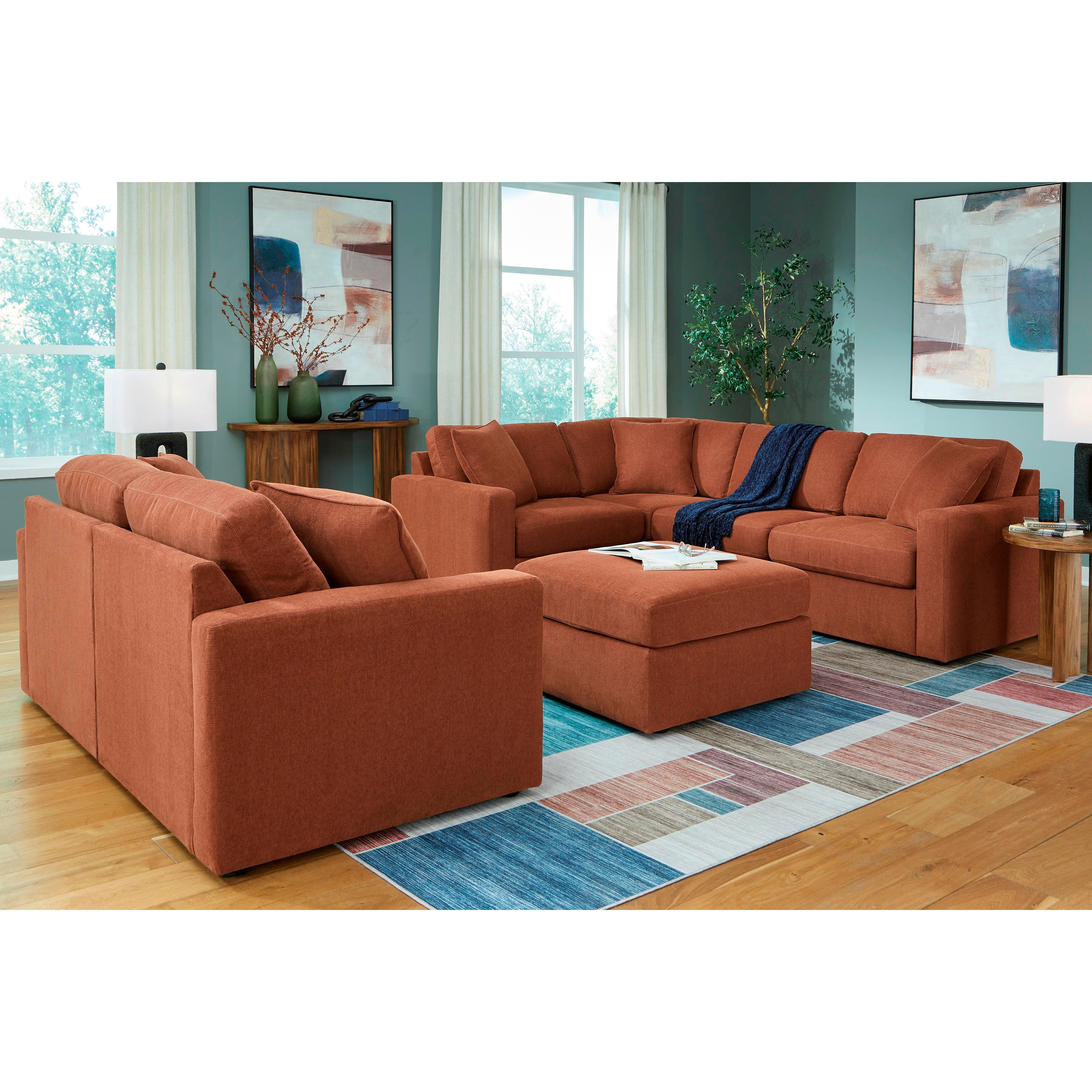  Signature Design by Ashley Modmax Fabric 4 pc Sectional 9210246/9210264/9210265/9210277 IMAGE 5